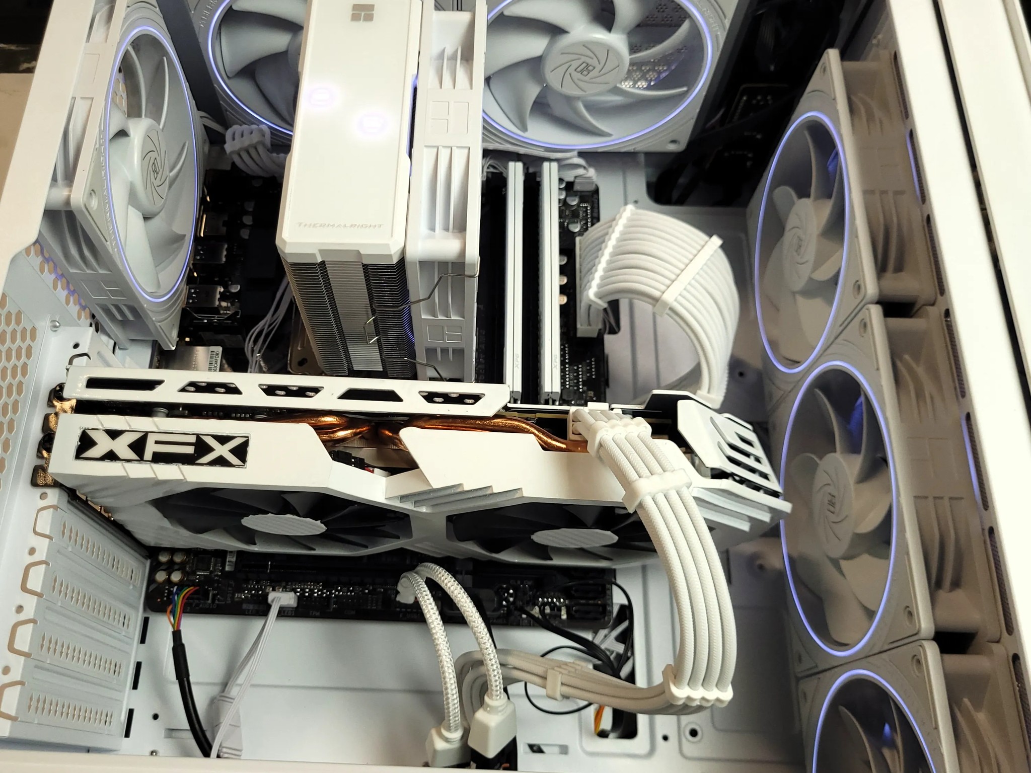 All White Budget Gaming PC | Ryzen 5 | XFX RX 580 8gb GPU