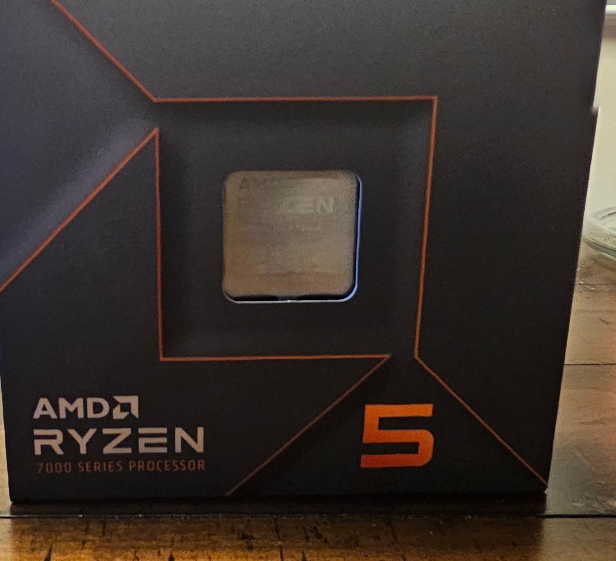 RYZEN 5 7600X ULTRA FAST GAMING PROCESSOR 5.3GHz BOOST 4.7GHz BASE AM5 38MB CACHED UNLOCKED.