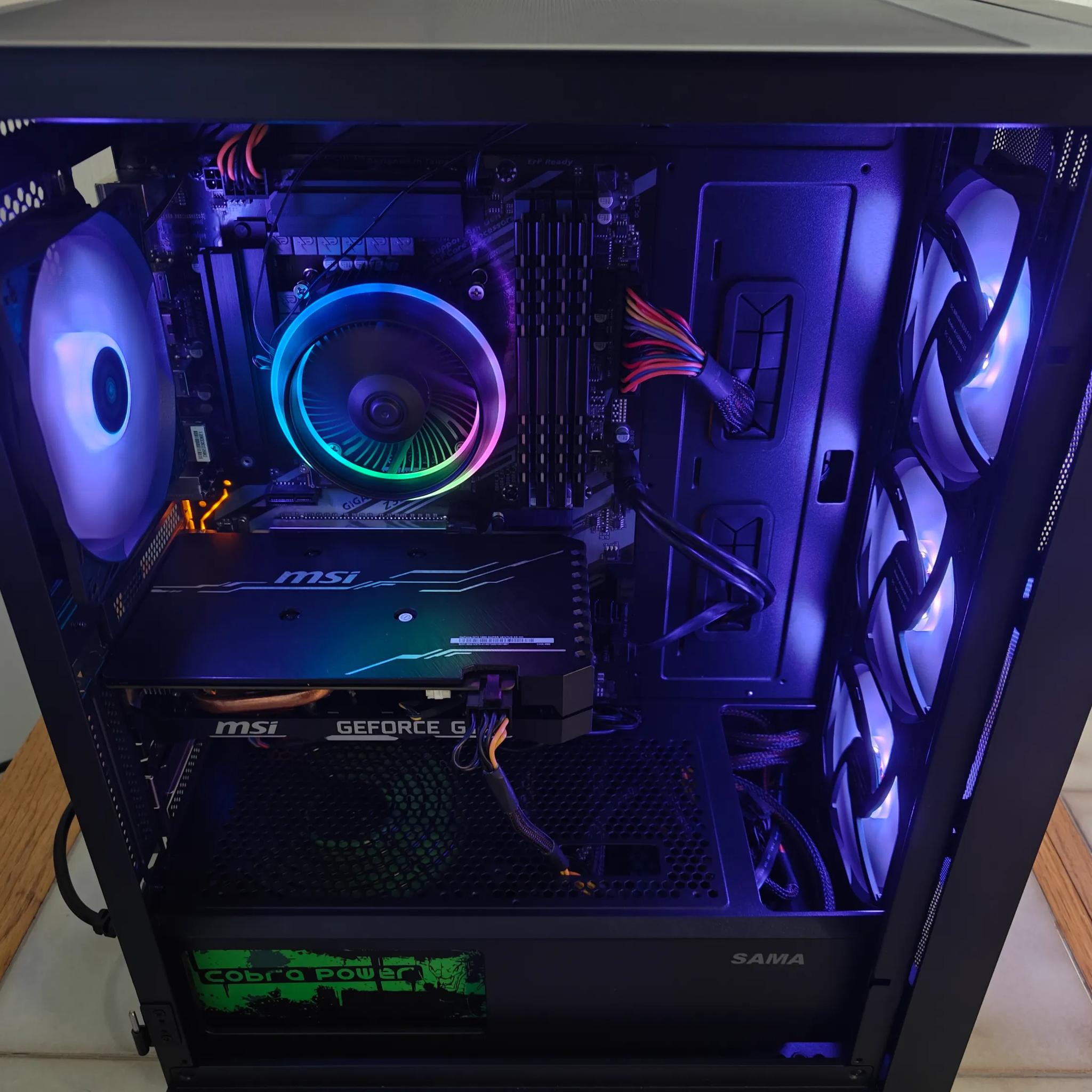 Obsidian Comet | GTX 1660 Super OC | i3-9100 | 1TB NVMe SSD/HDD | 16GB DDR4 RAM | WiFi | Windows 10