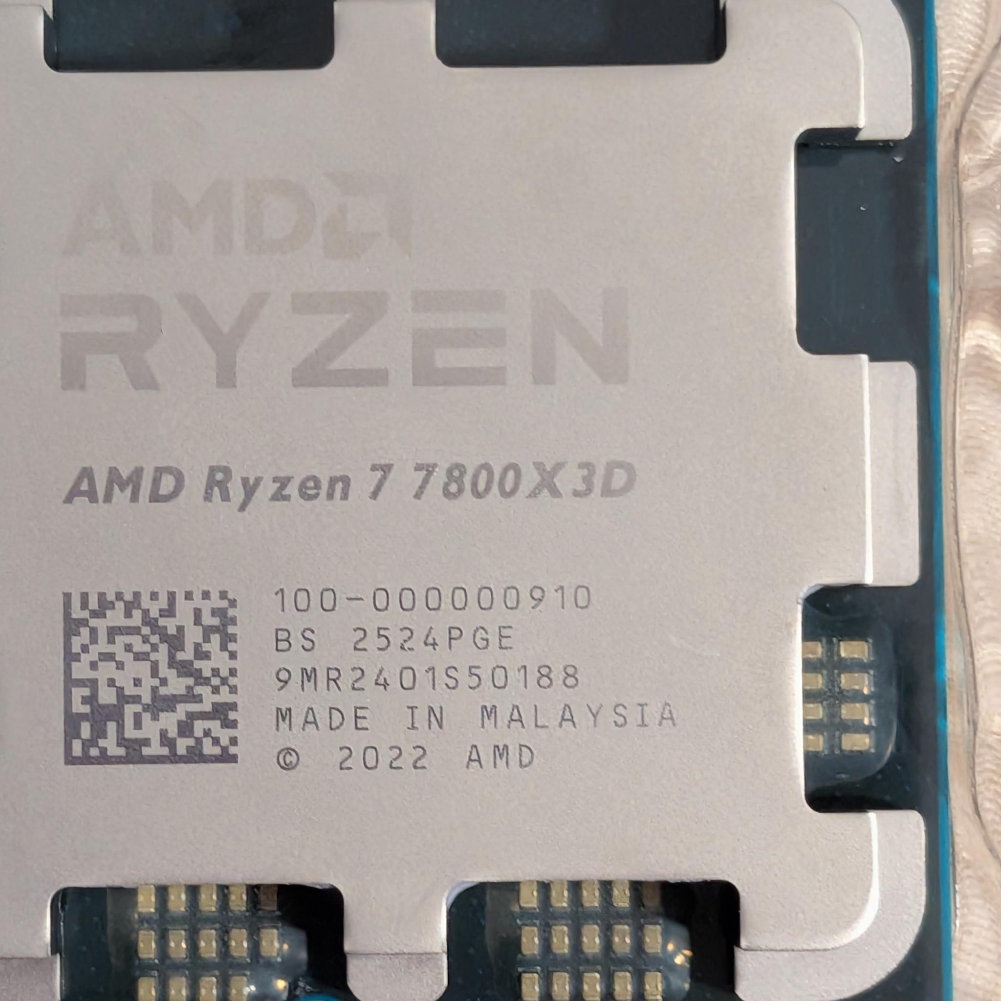AMD Ryzen 7 7800X3D