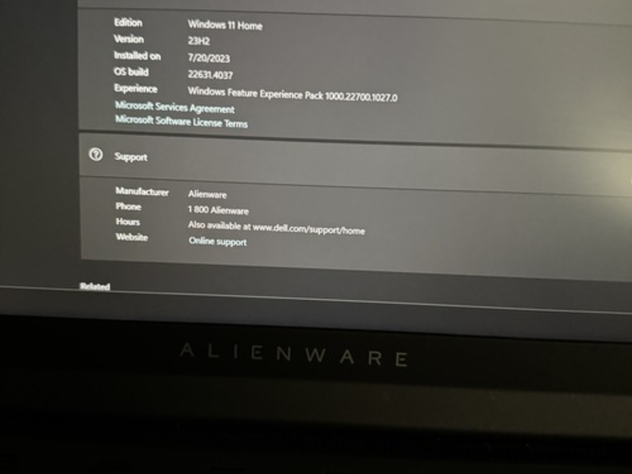 **PRICE DROP** Gaming Laptop - Alienware m16 R1, Intel i9 13900HX and Nvidia 4070