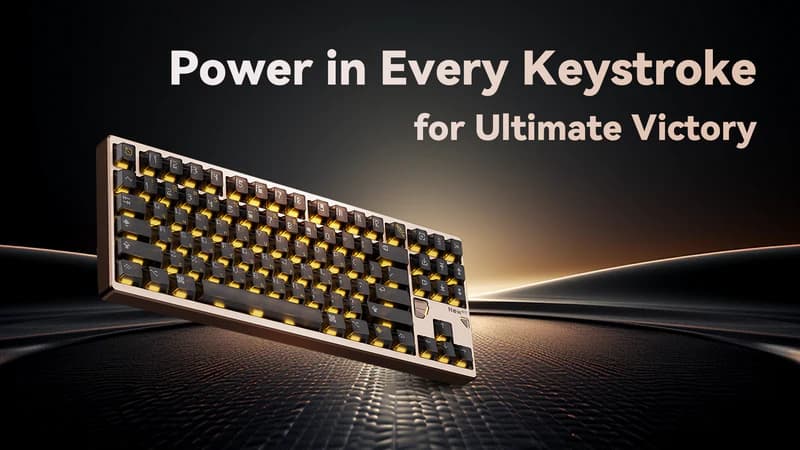 ATK x QK Hex80 HE Magnetic Gaming Keyboard, 80% TKL, CNC Aluminum, Hall-Effect Ti Switches