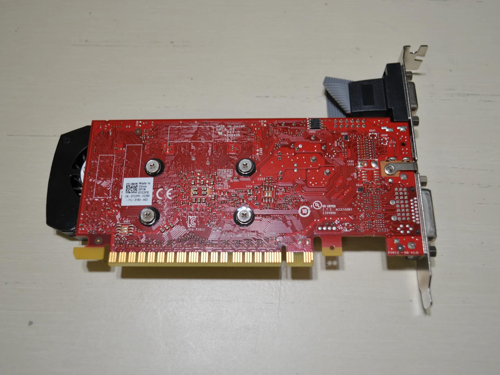 NVIDIA GeForce GTX 745 4GB; 1x DVI-D 1x HDMI 1x VGA GPU (#5)
