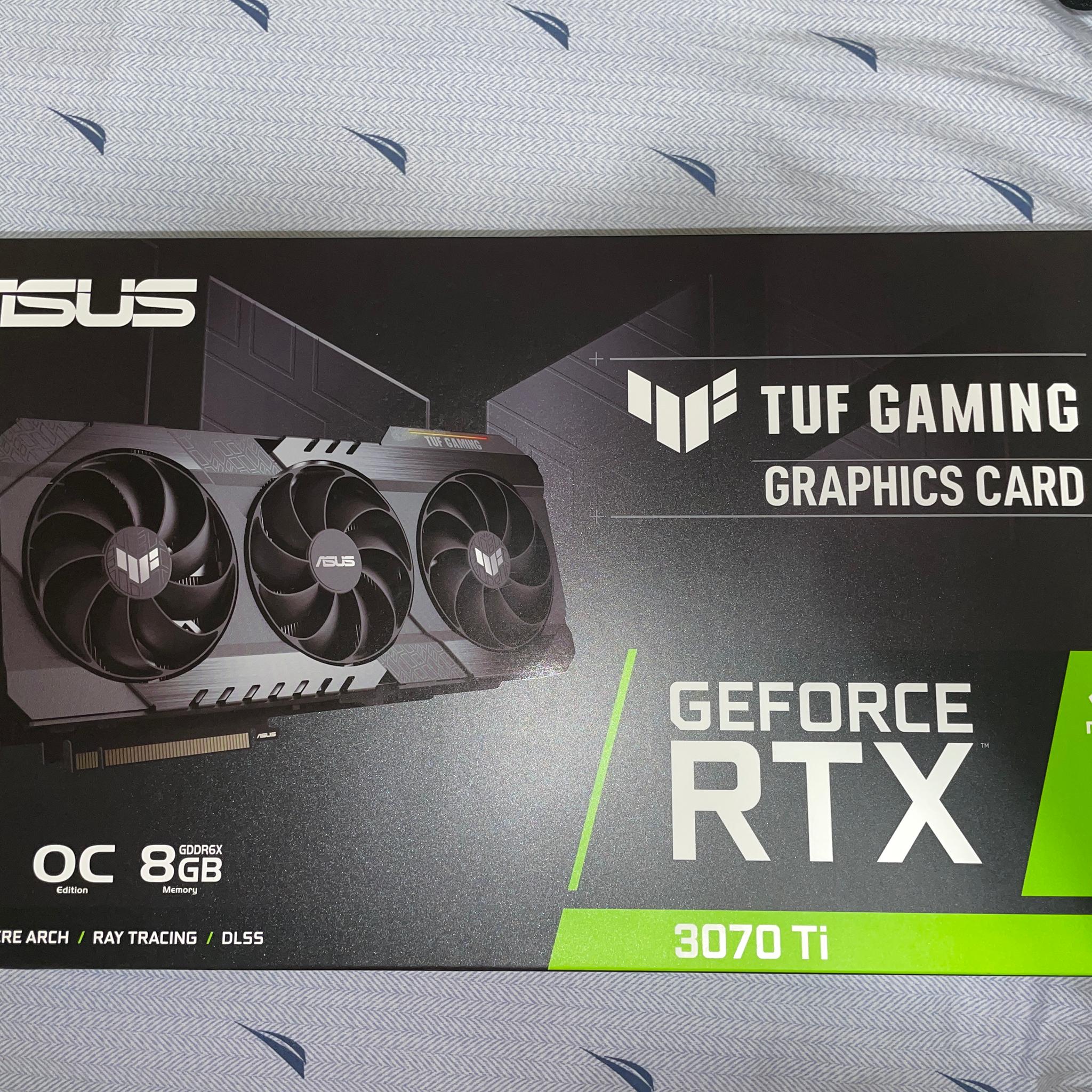 ASUS TUF Gaming OC RTX 3070 Ti Like New