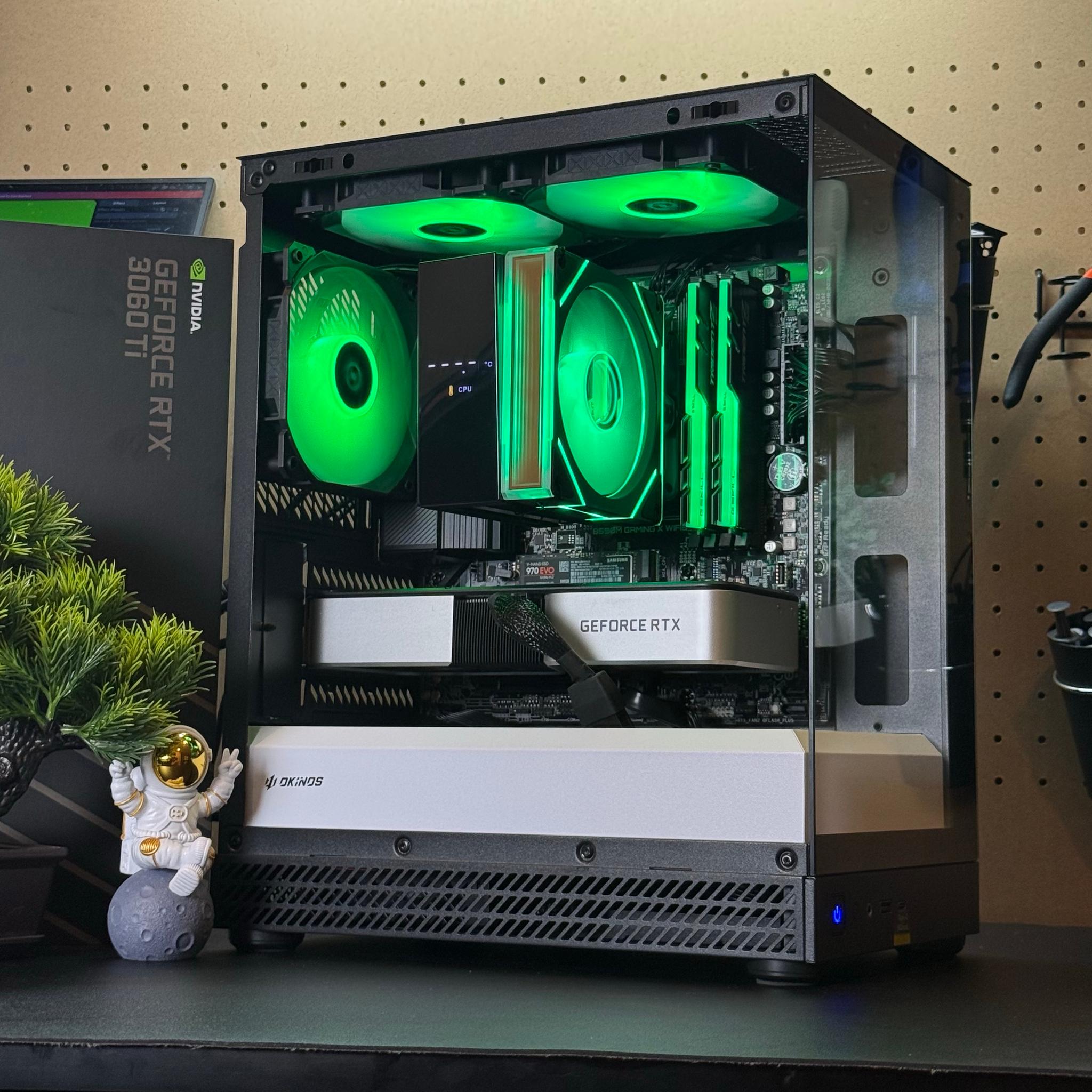 Gaming PC | RTX 3060 Ti | Ryzen 5 5500 | 16GB RAM | 500GB | Windows 11
