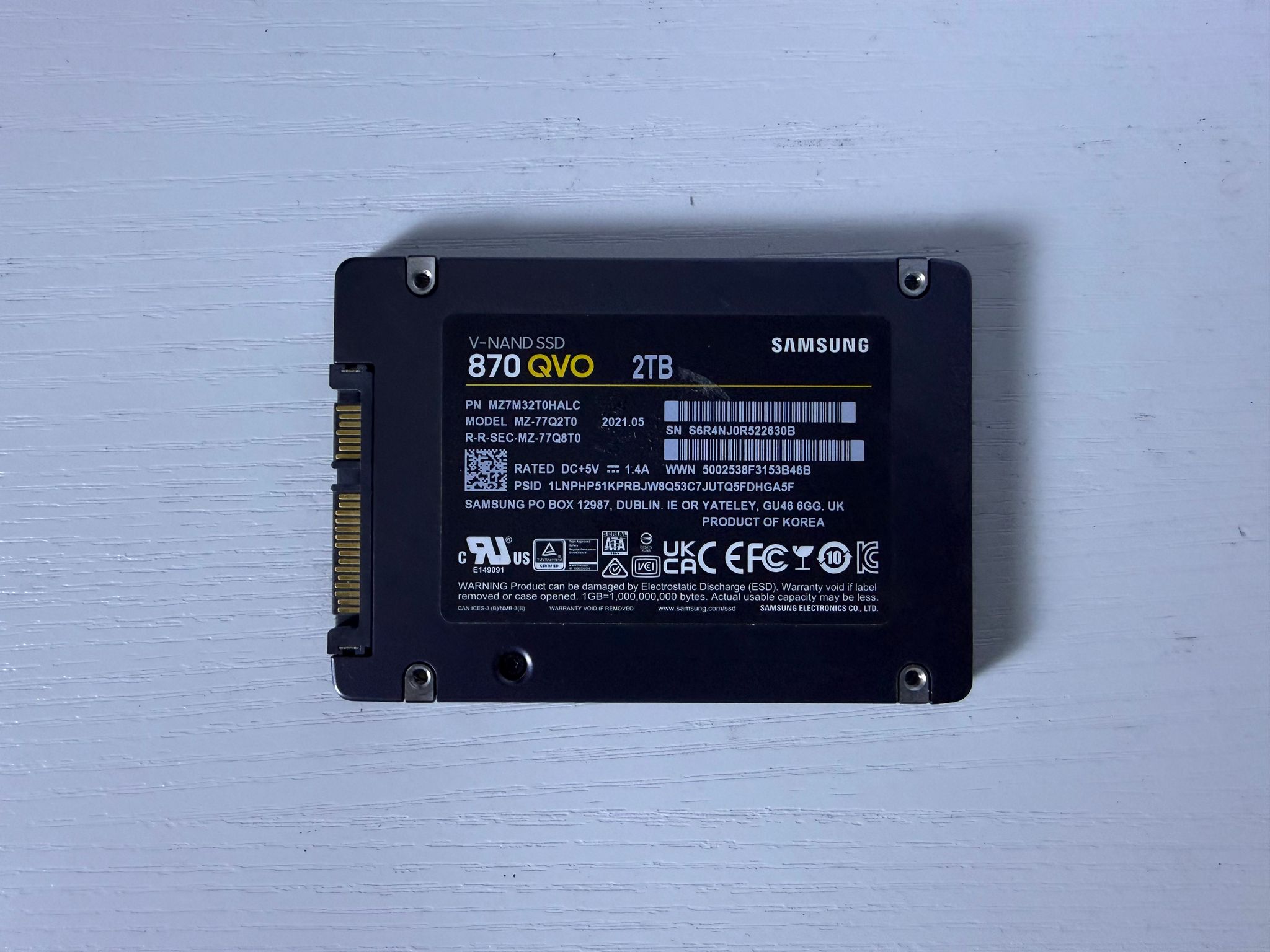Samsung 870 QVO 2TB