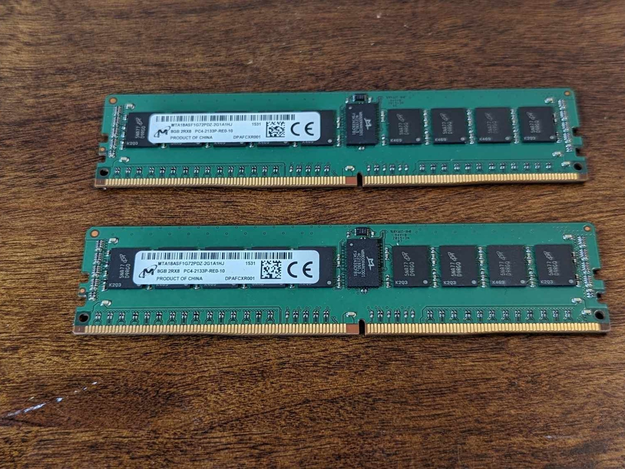 Micron Crucial RAM 2x8GB DDR4 2133MHz