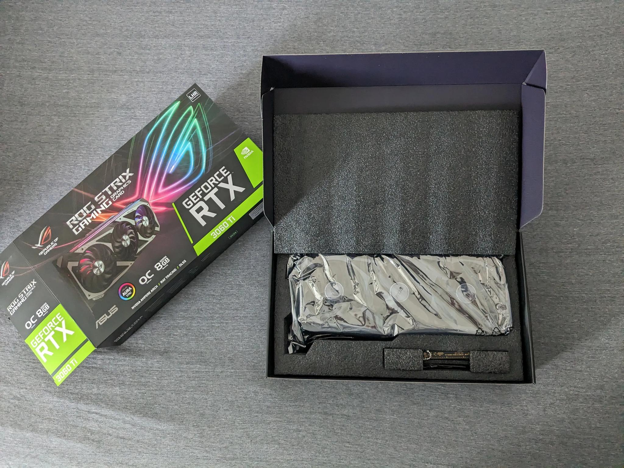 ROG Strix 3060 TI (LHR) - Like New