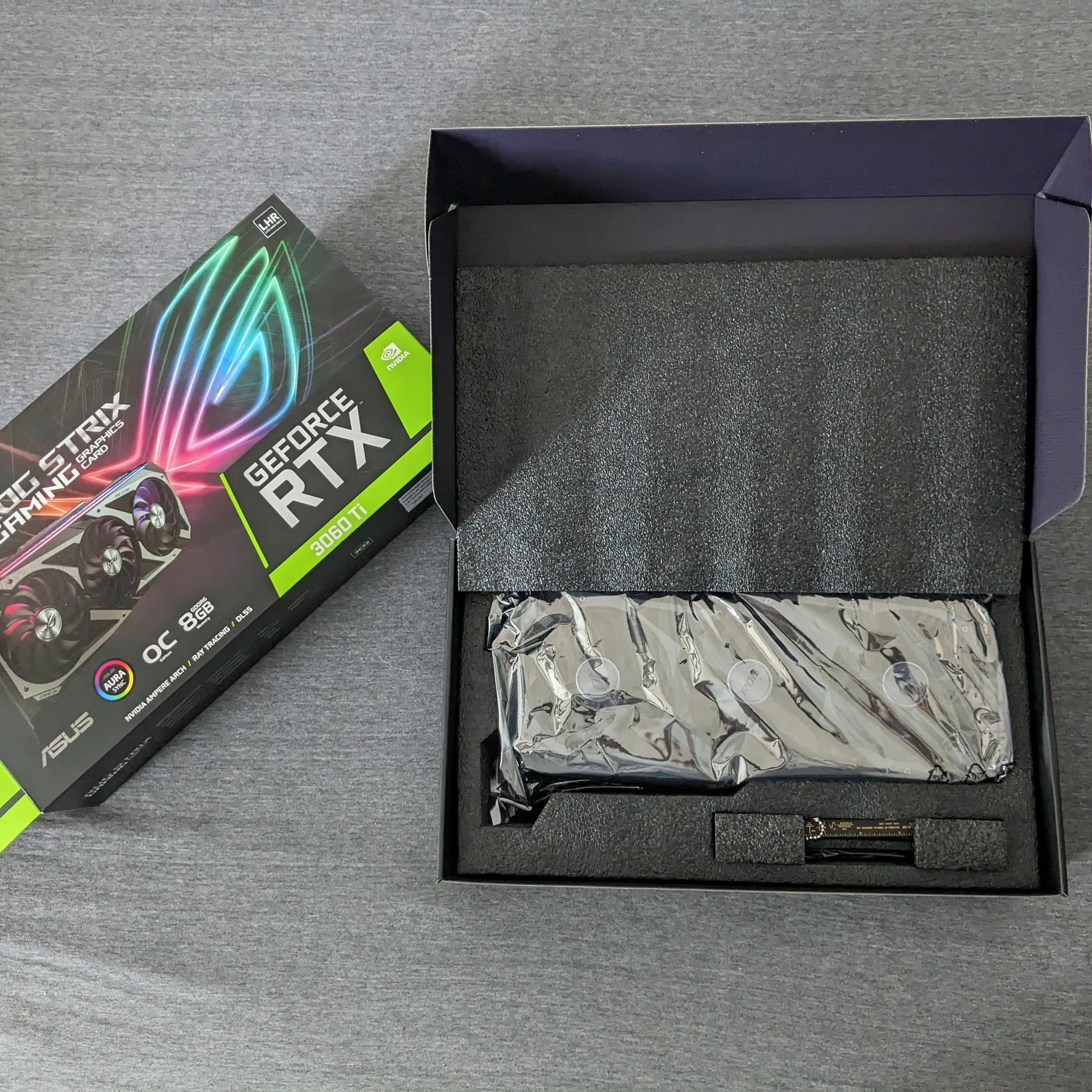 ROG Strix 3060 TI (LHR) - Like New