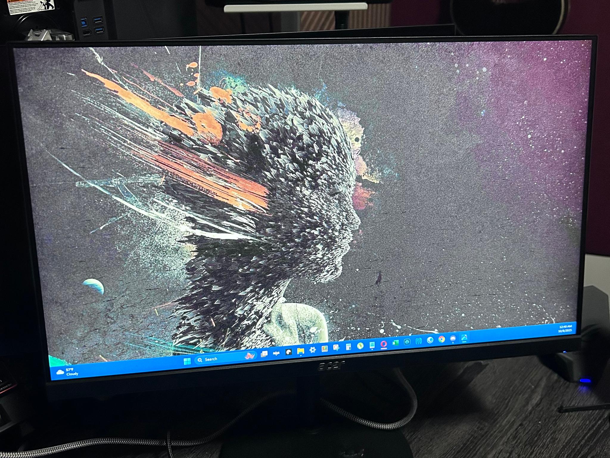 ACER CB242Y Widescreen LED Monitor (100hz) 1920x1080