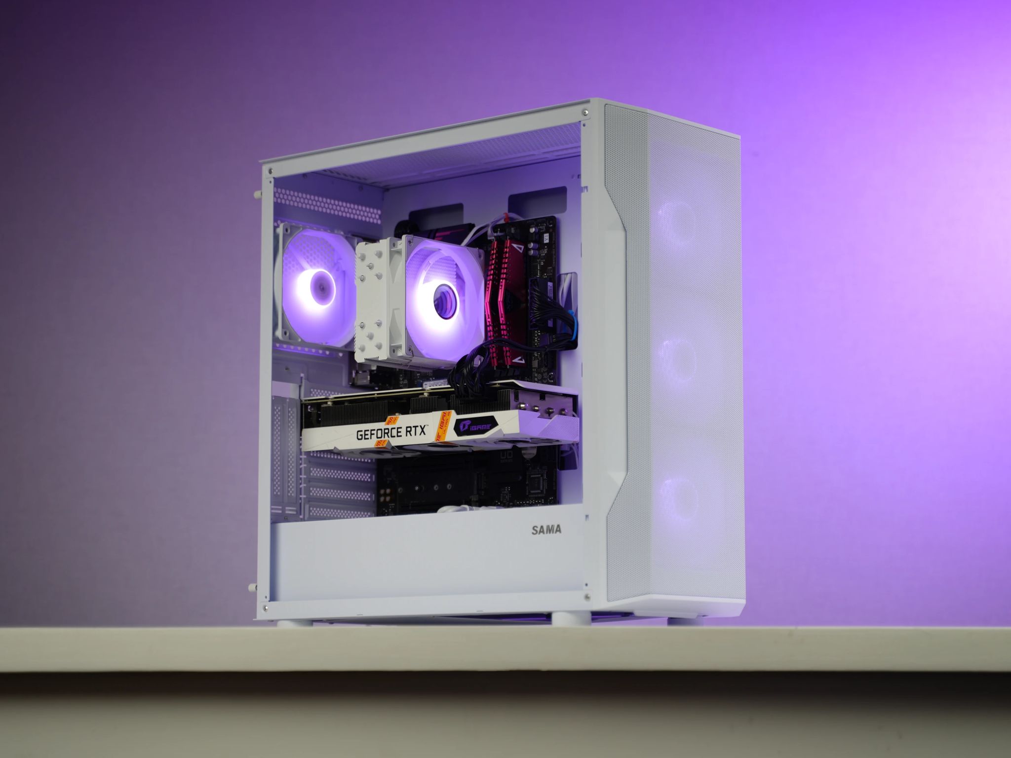 “LXFORM” RTX 3060 Ti Ryzen 5 3500X 16GB 2.3TB Windows 11 Workstation Gaming PC Powerhouse