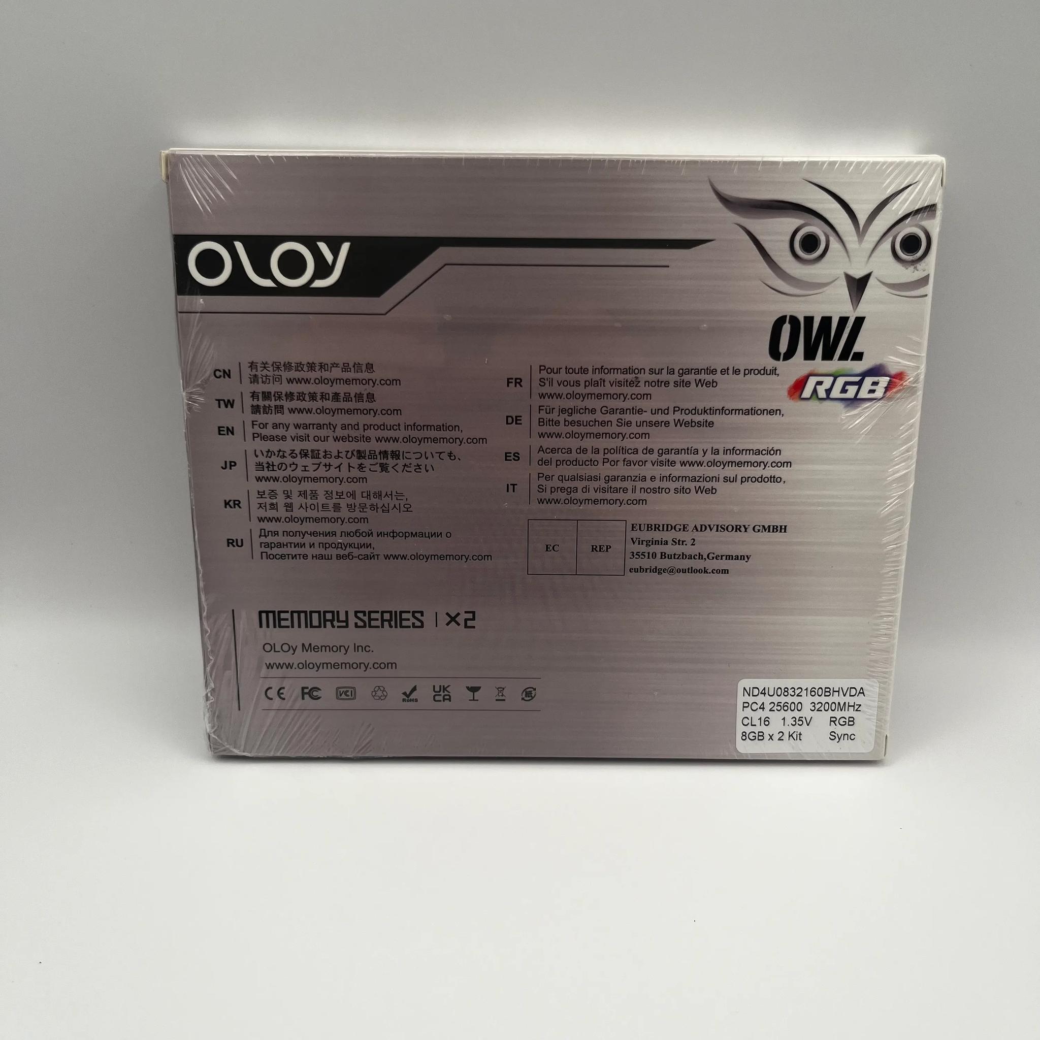 OLOy OWL RGB 16 GB (2 x 8 GB) DDR4-3200 CL16 Memory