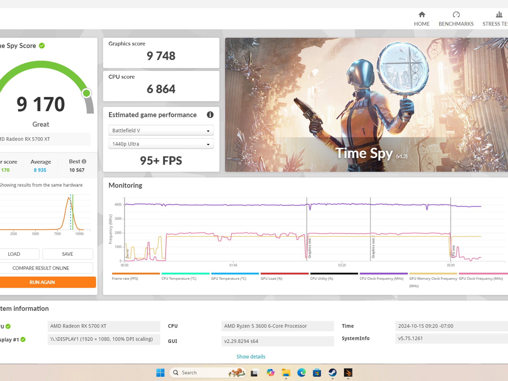 Hellion - RX 5700 XT R5 3600 16GB RAM 1TB NVMe