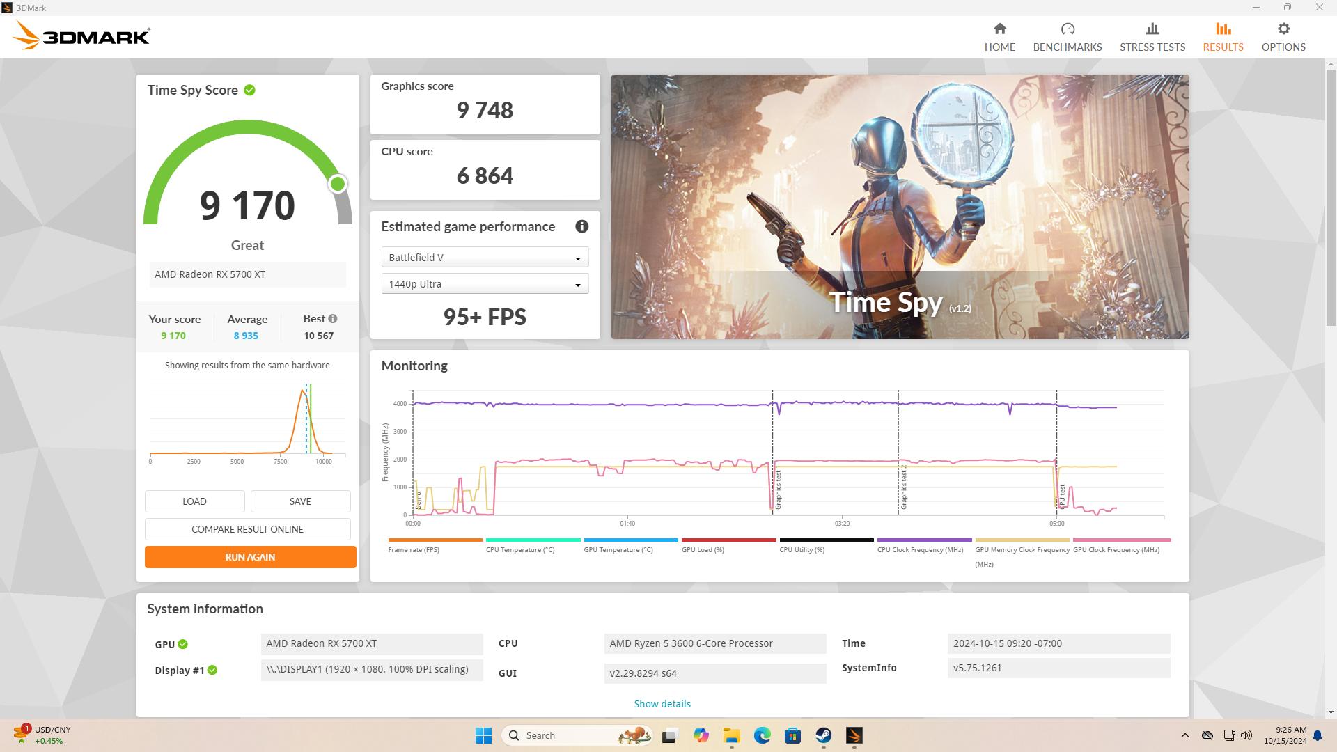 Hellion - RX 5700 XT R5 3600 16GB RAM 1TB NVMe
