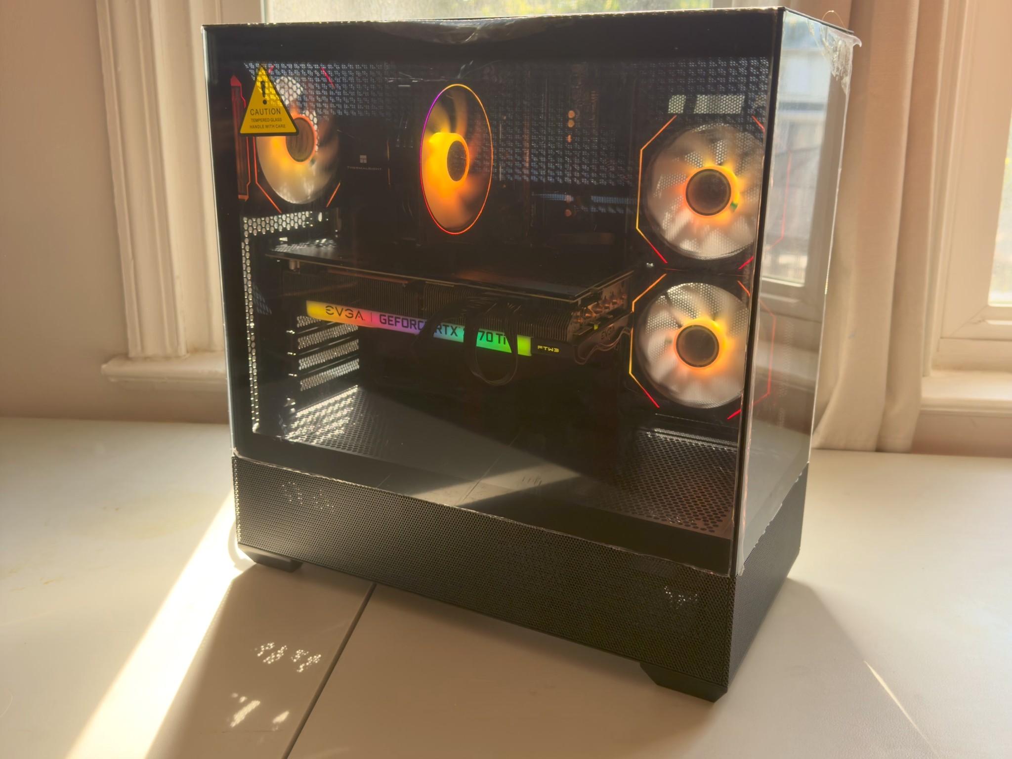 Gaming PC | RTX 3070TI 8GB | RYZEN 5 7500X3D | 16GB DDR5 | 1TB SSD | WINDOWS 11 | WIFI & BT