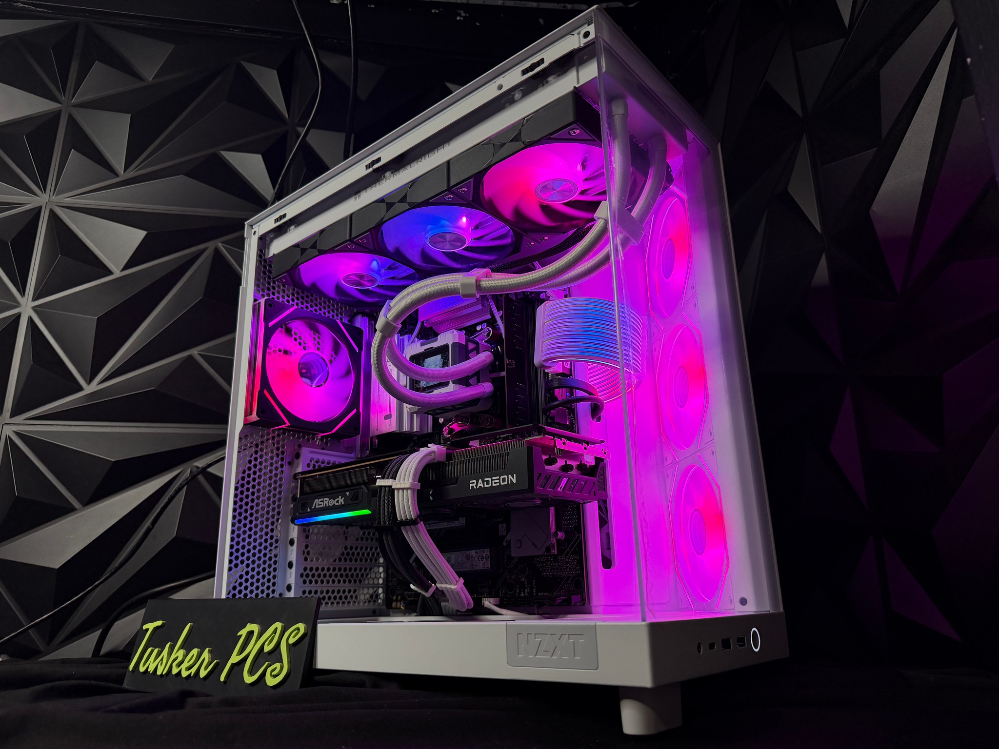 🖤❄️ BLACK ICE ❄️🖤Ryzen 9 7900X| RX 9070 | 4.5 TB NVMe| 32 GB DDR5| 850W Gold PSU