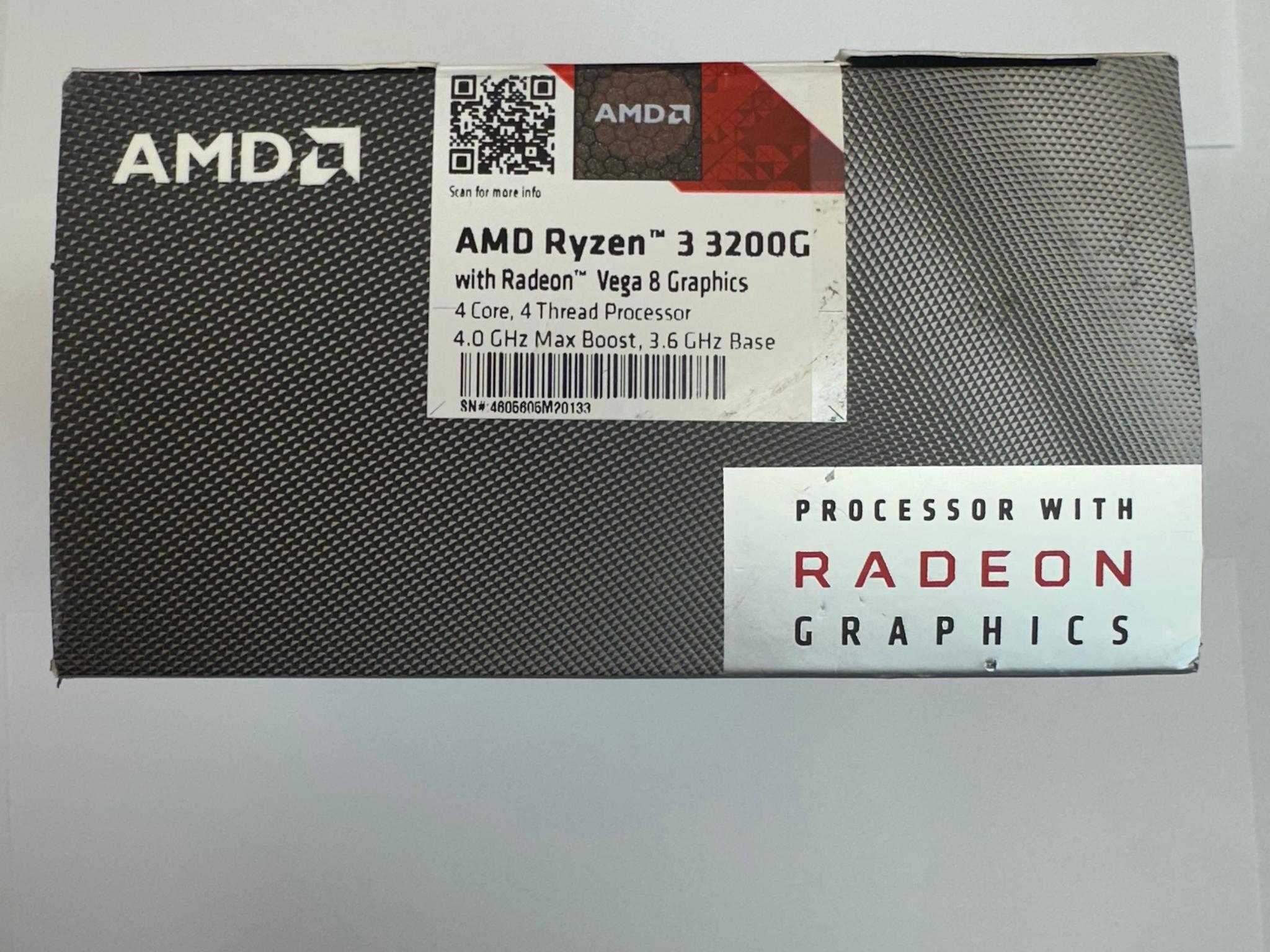 AMD Ryzen 3 3200G