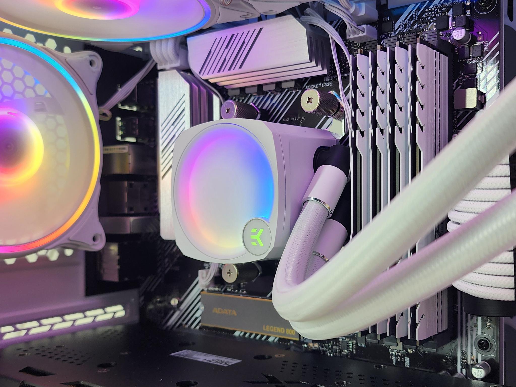Gaming PC Ryzen 7 5700X3D 32GB RAM 1TB SSD RX 7700 XT 12GB Windows 11 Computer