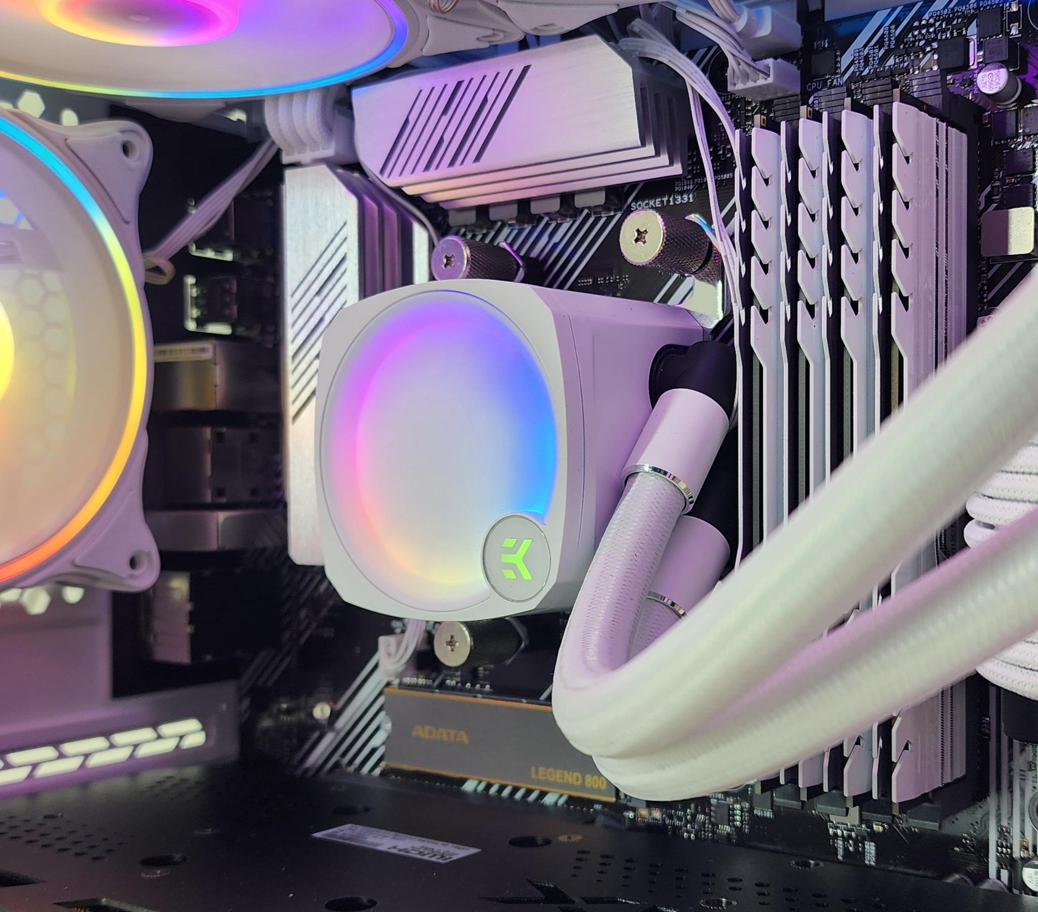 Gaming PC Ryzen 7 5700X3D 32GB RAM 1TB SSD RX 7700 XT 12GB Windows 11 Computer