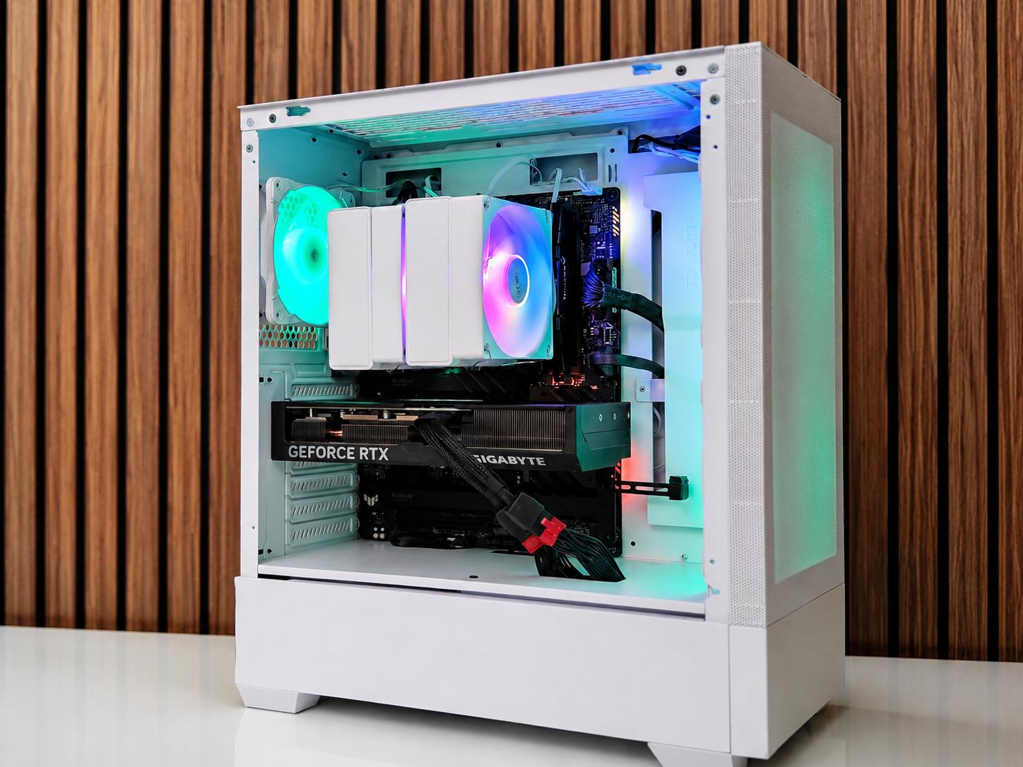 1440P White Gaming v2  PC | 12700K | RTX 4070 super 12GB | DDR4/5 | Z690 | 32GB RAM | 1TB...