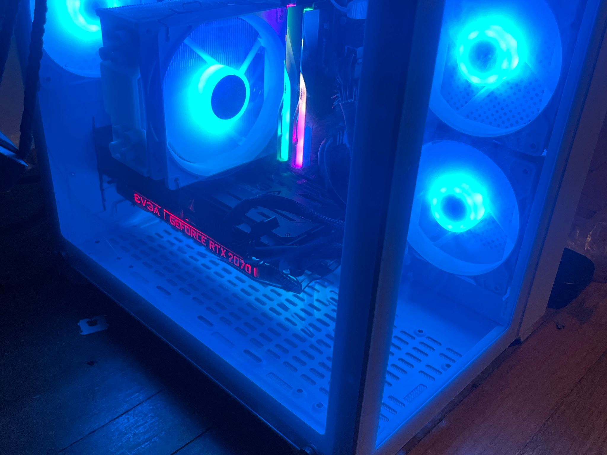 Mid Tier build 12400f/2070 Super 32GB DDR5 1TB NVME - White RGB Build