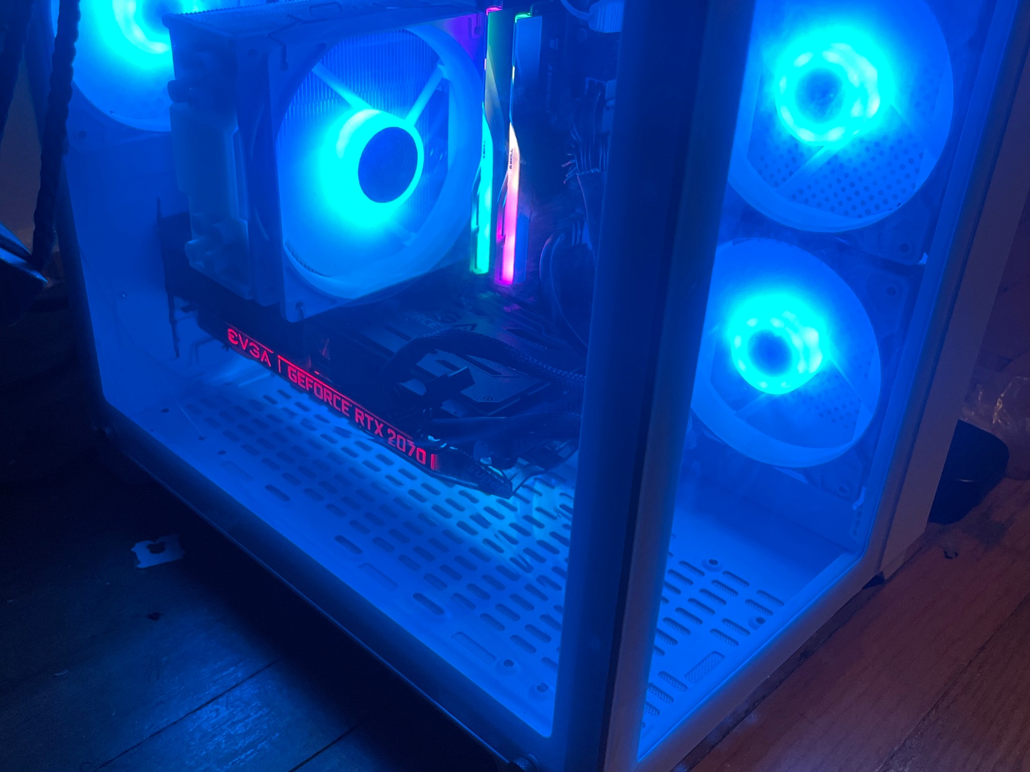 Mid Tier build 12400f/2070 Super 32GB DDR5 1TB NVME - White RGB Build