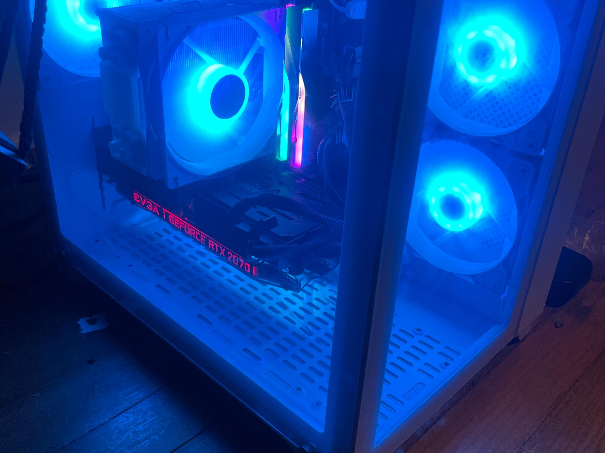 Mid Tier build 12400f/2070 Super 32GB DDR5 1TB NVME - White RGB Build