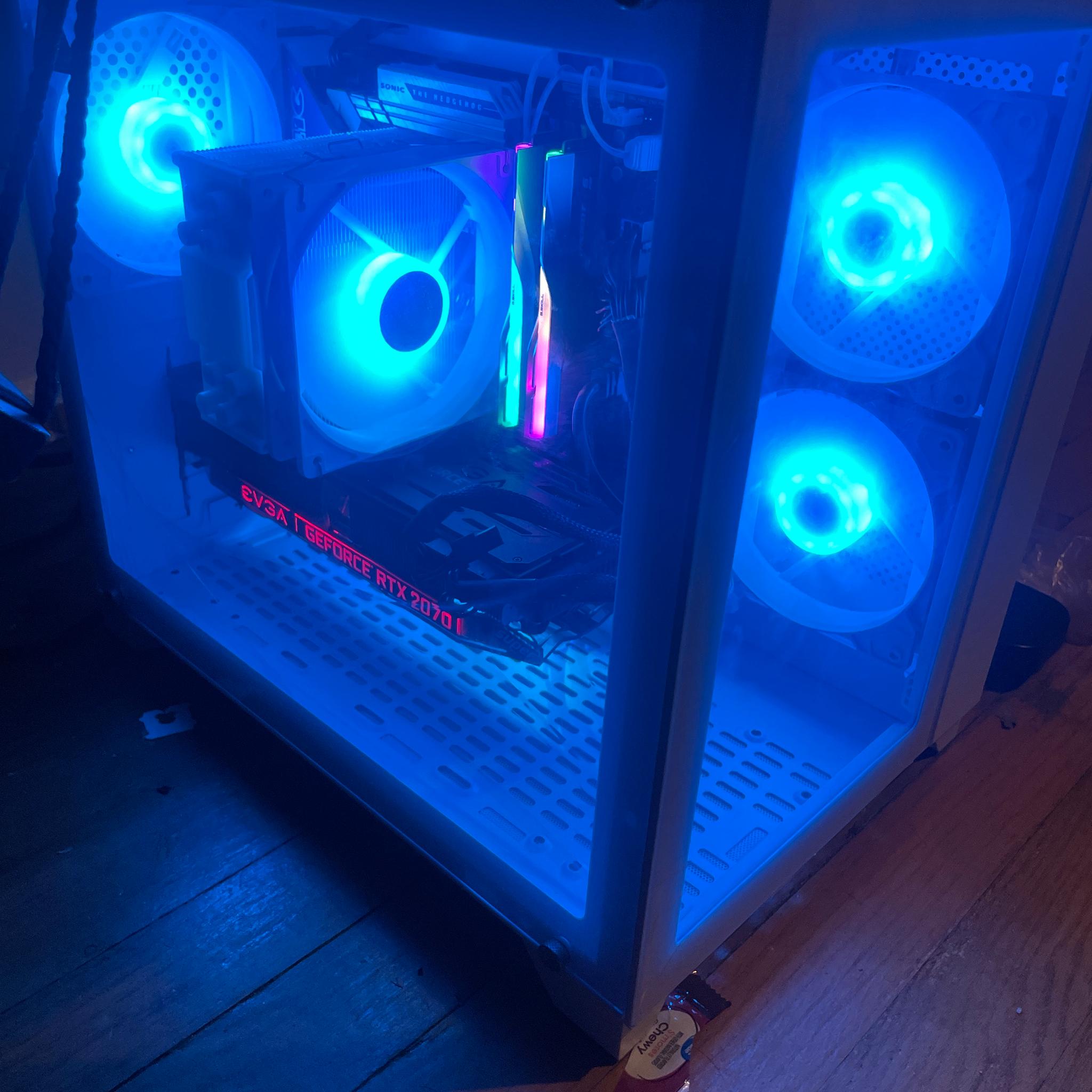 Mid Tier build 12400f/2070 Super 32GB DDR5 1TB NVME - White RGB Build