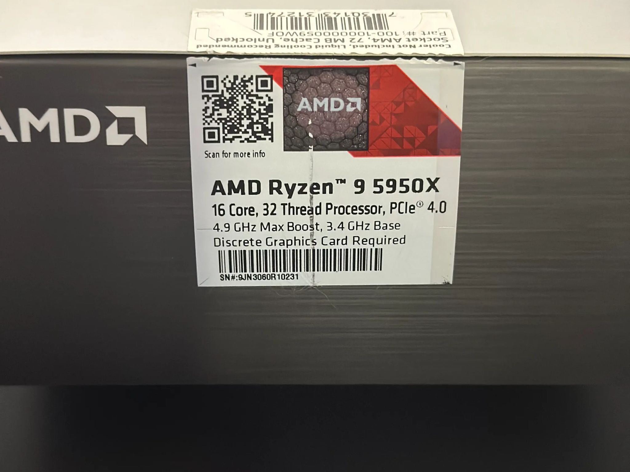 AMD Ryzen™ 9 5950X Desktop Processor