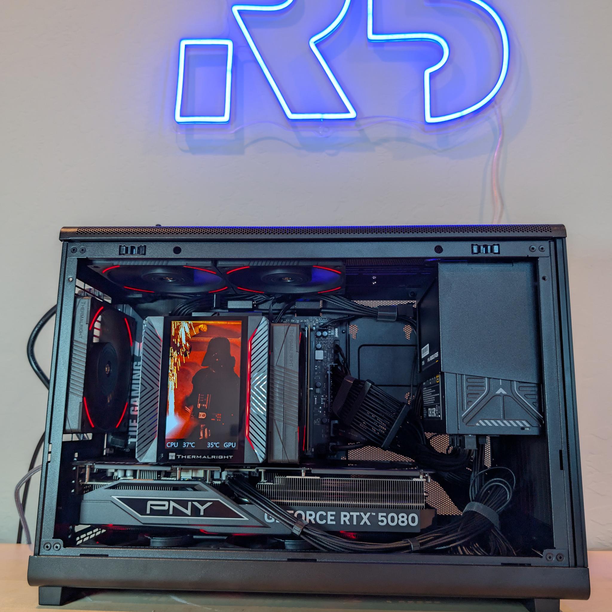 RTX 5080 // Ryzen 9800x3D // 32GB DDR5 // 2TB Gen4 NVMe // WiFi