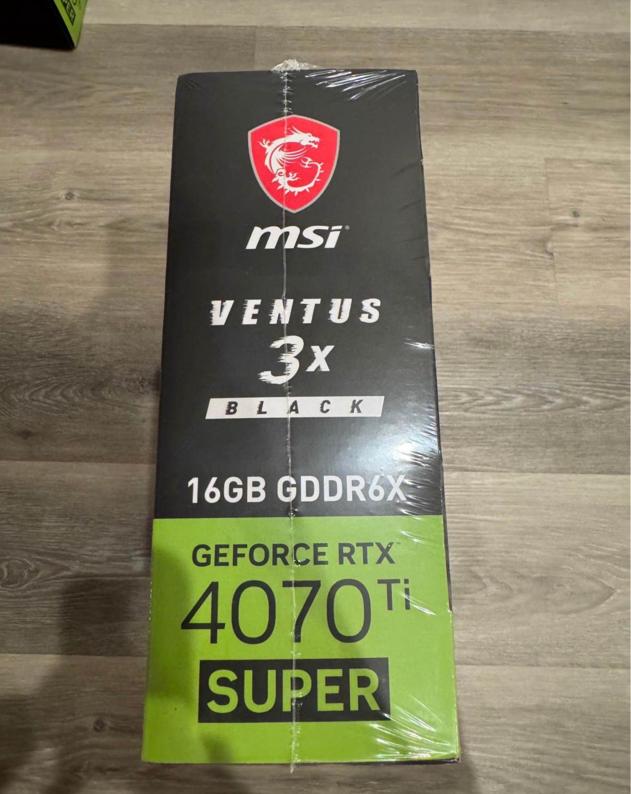 Sealed 4070ti Super
