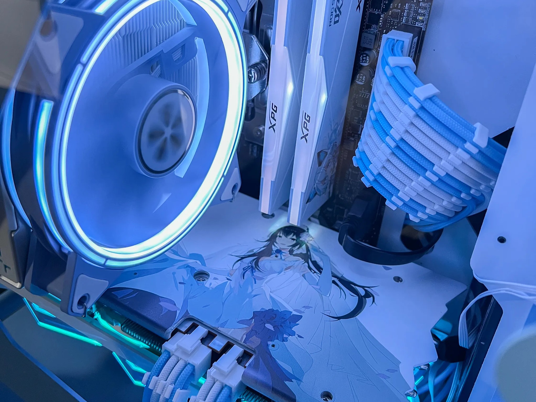 YESTON Anime Waifu PC Build | Radeon RX 6700XT | i5-12400
