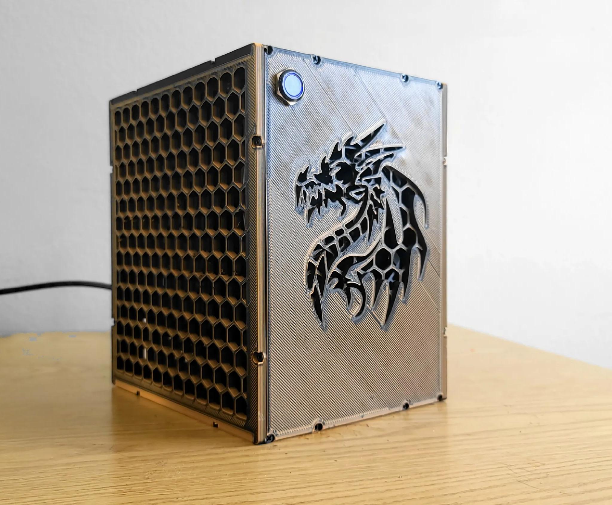 Mini Mighty Budget Gaming PC: Ryzen 5 4100, RX 6400, 16GB DDR4 3200, 500GB SSD, Windows 10 Pro