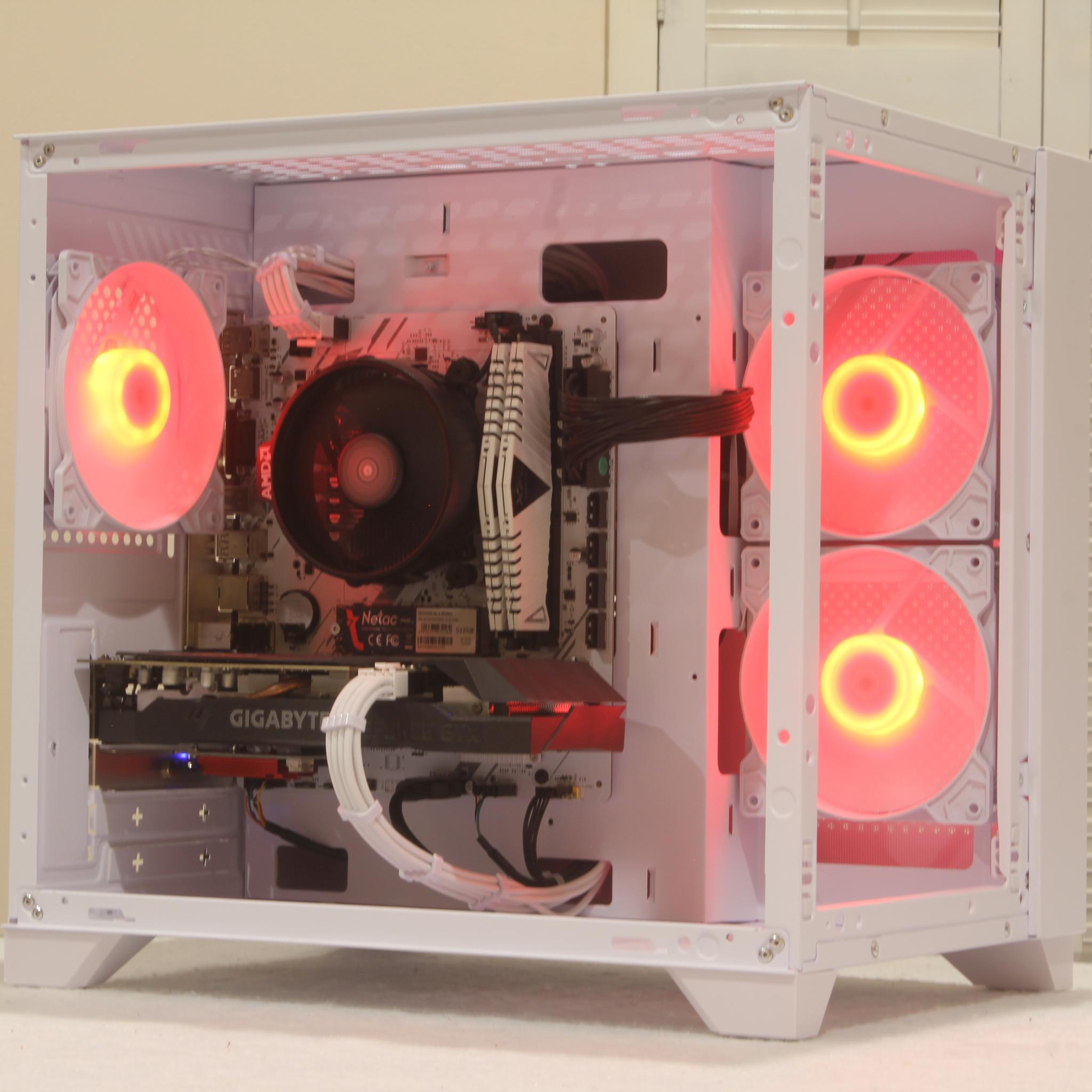 💸Value Gamer💸 Ryzen 5 5500 | GTX 1660ti 6GB | 16GB DDR4 | 512GB nVME SSD | RGB | Win11 + Wifi