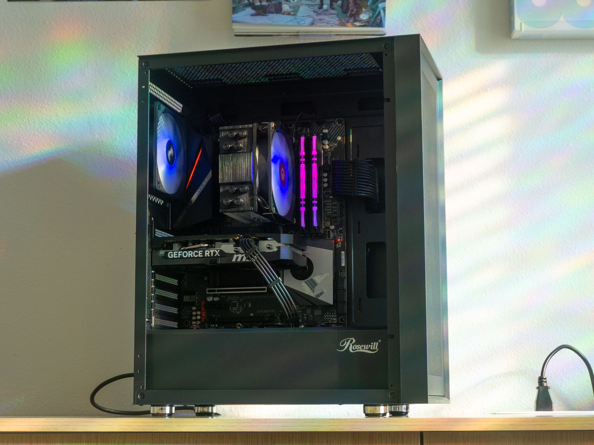 AR6 - Ryzen 5 5500 / RTX 5060 8GB / 32GB RAM / 1TB NVMe SSD - Gaming PC 🚄FREE SHIPPING