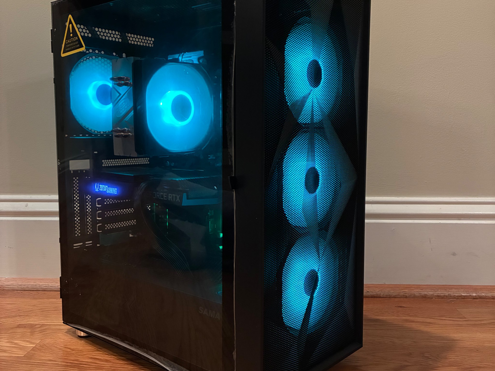 RTX 3070 R7 5800 XT 1440P 4K RGB GAMING PC 32GB RAM 1TB NVMe SSD