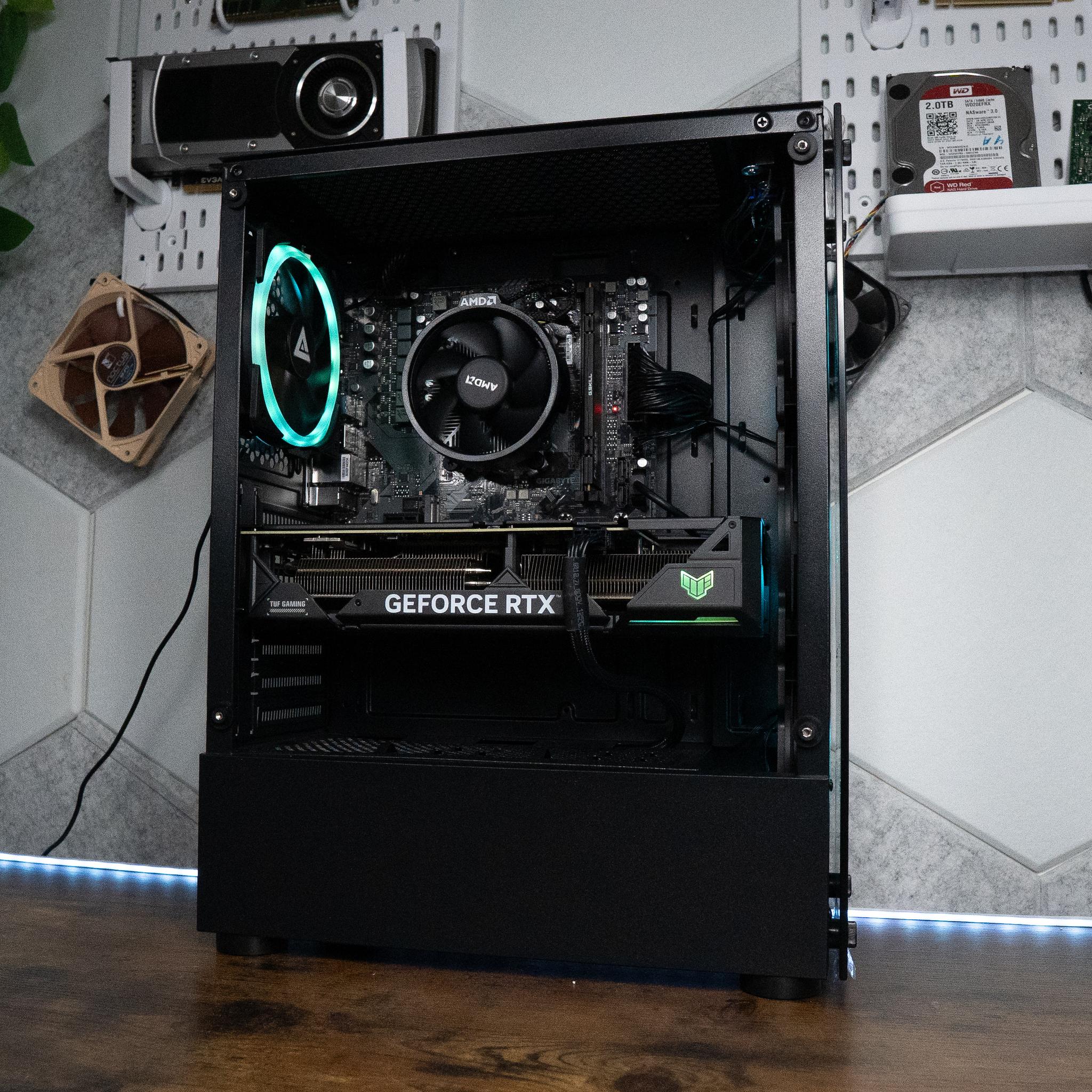 ❄️🌨 | ASUS TUF RTX 4060Ti | RYZEN 5 7600X | 16GB DDR5 RAM | 1.5TB | Y2K DESTINY PLATINUM