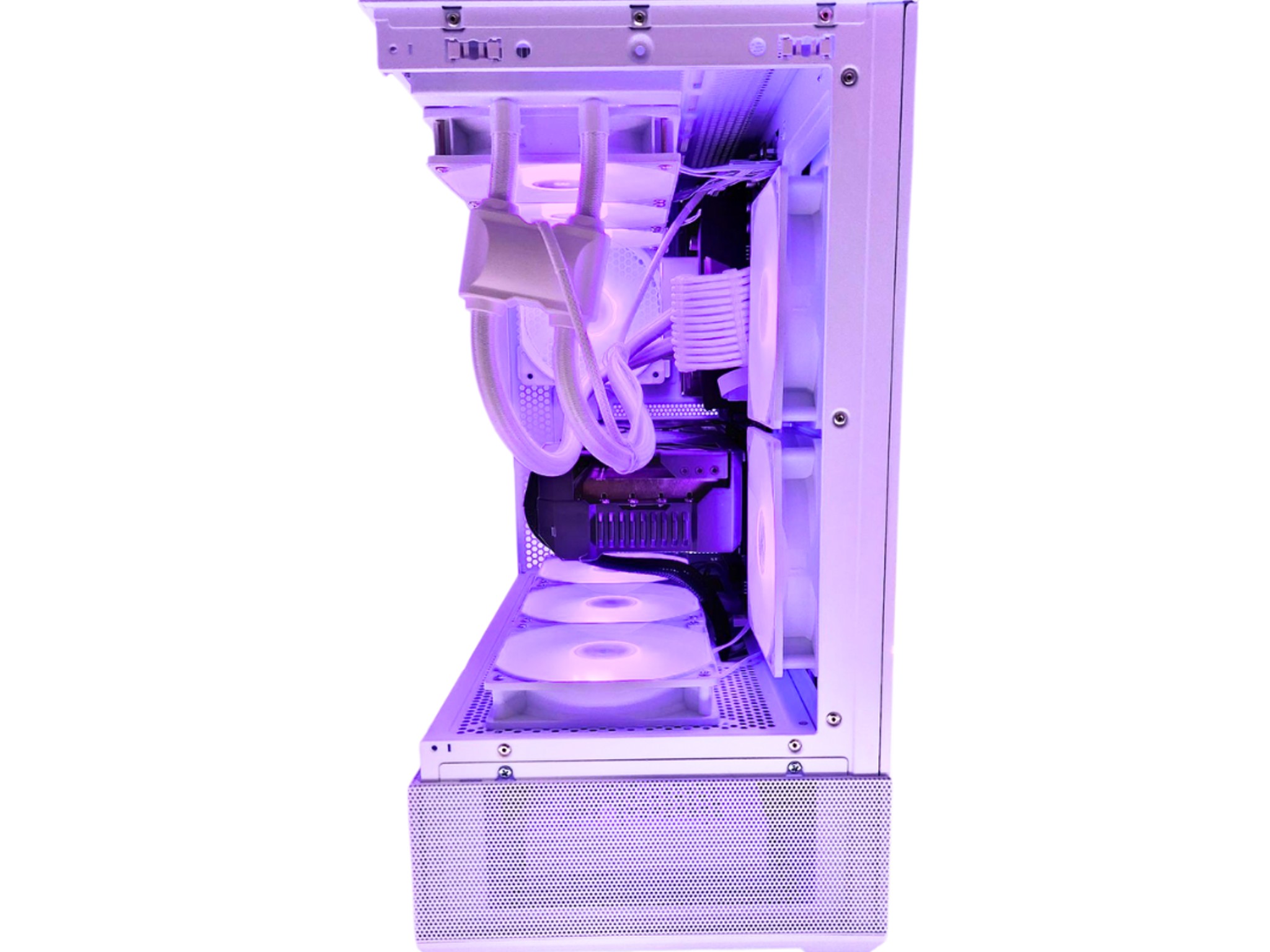 🏞Horizon🌄: RTX 4070 TI | Ryzen 7600X | 32GB DDR5 RAM | 1TB SSD | 9 RGB Fans | White RGB Gaming PC