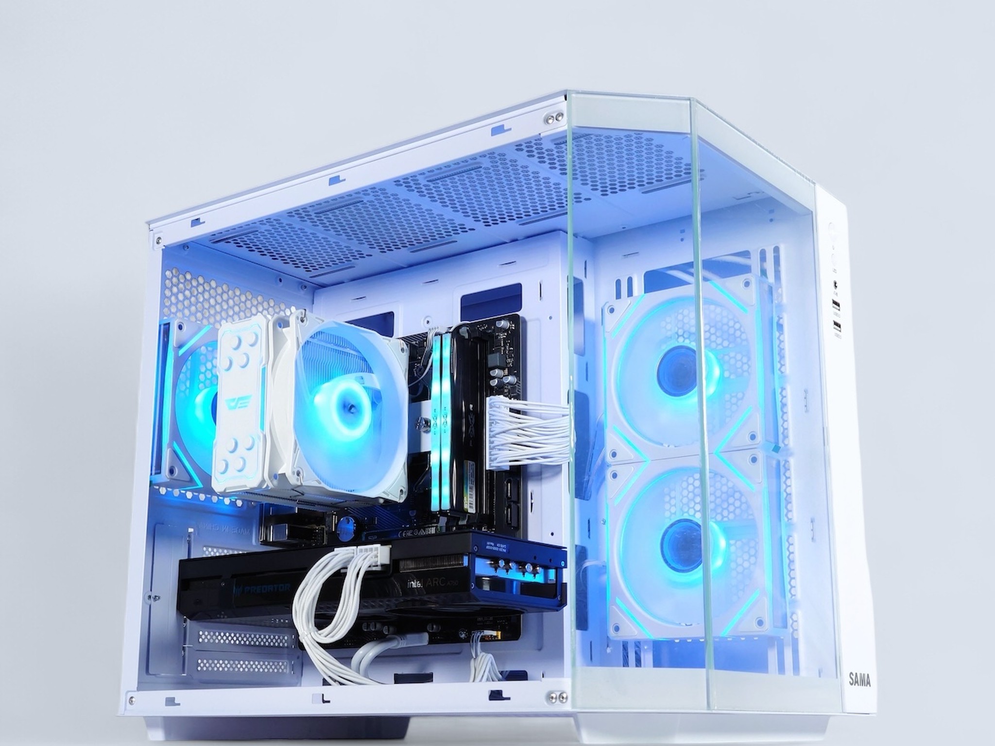 BiFrost❄️Gaming PC❄️Intel ARC 750 8GB❄️AMD Ryzen 5 3600 6 core❄️16GB DDR4❄️1TB NVME SSD