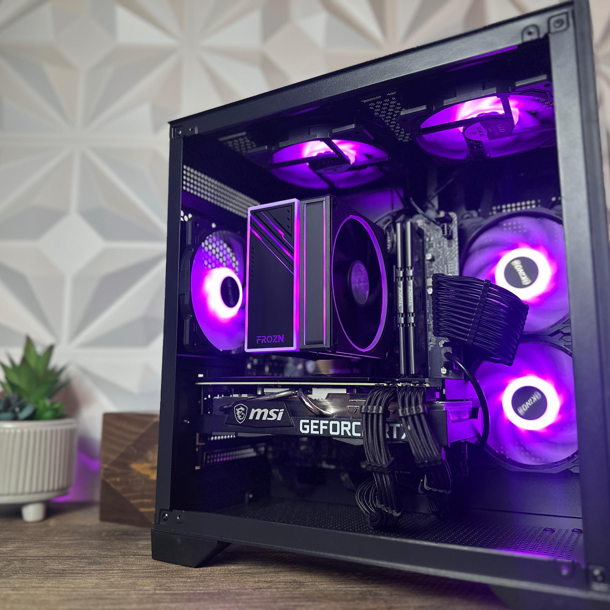 🖤Morado⚛️ Gaming PC! | i5 12600KF | RTX 3070 | 32GB DDR4 | 1TB NVME M.2 SSD | - Full ARGB