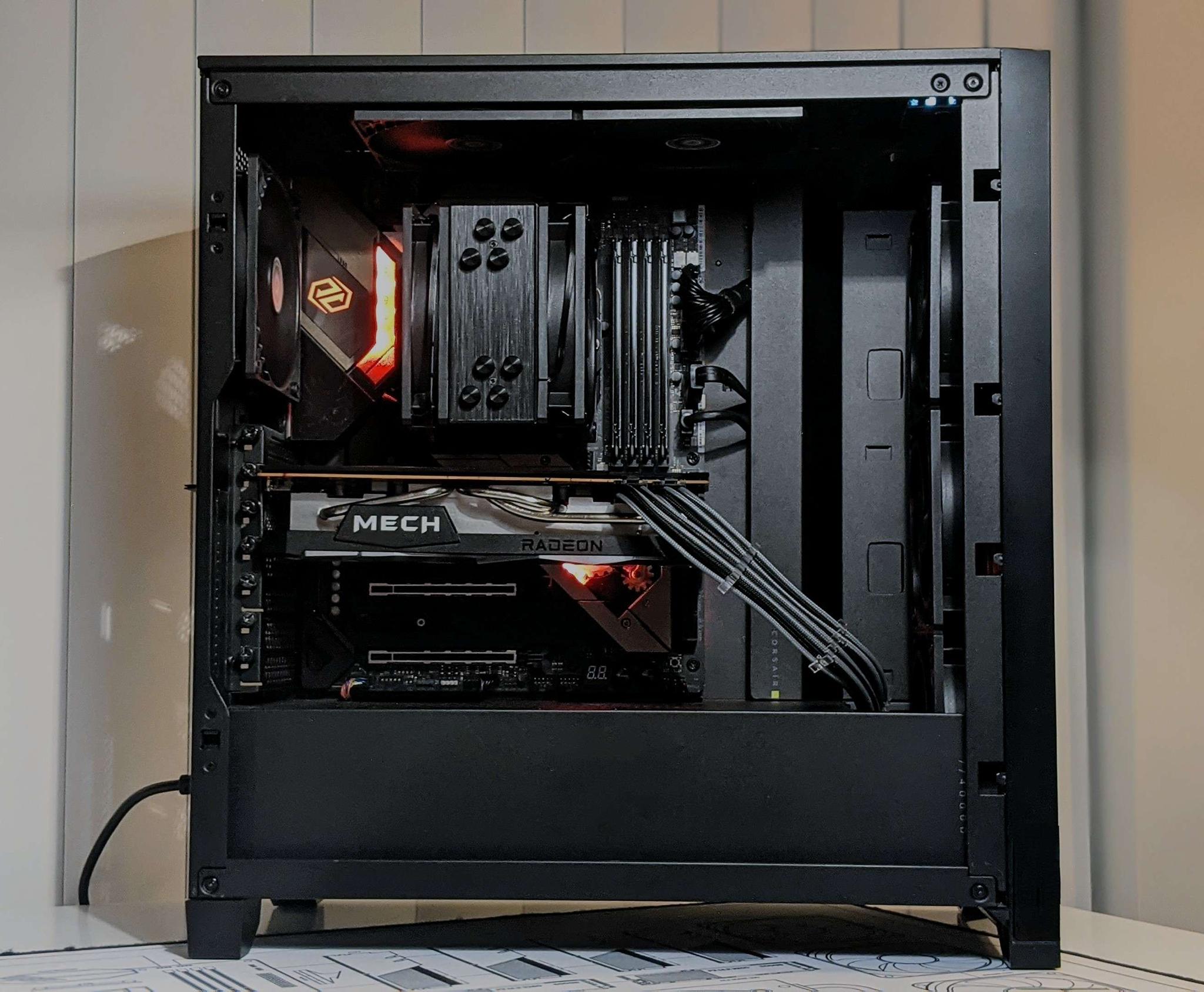 Mute V2 | RX 6700XT 12GB, Ryzen 5 5600, 32GB RAM, 1.5TB SSD, Gaming PC
