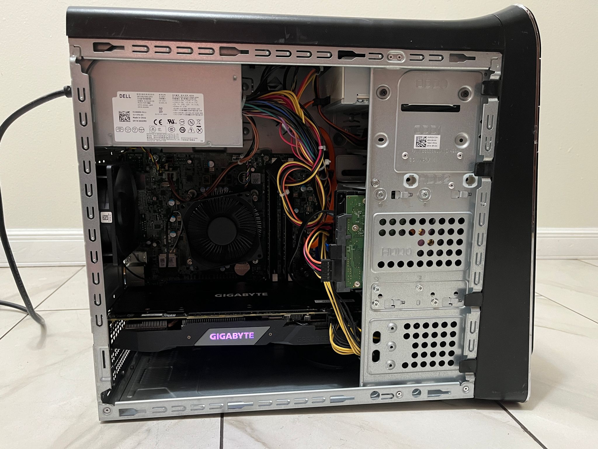 NVIDIA RTX 2070, Intel i7-6700, 16GB RAM, 750 GB Storage - Dell Gaming PC w/Wi-Fi, BT