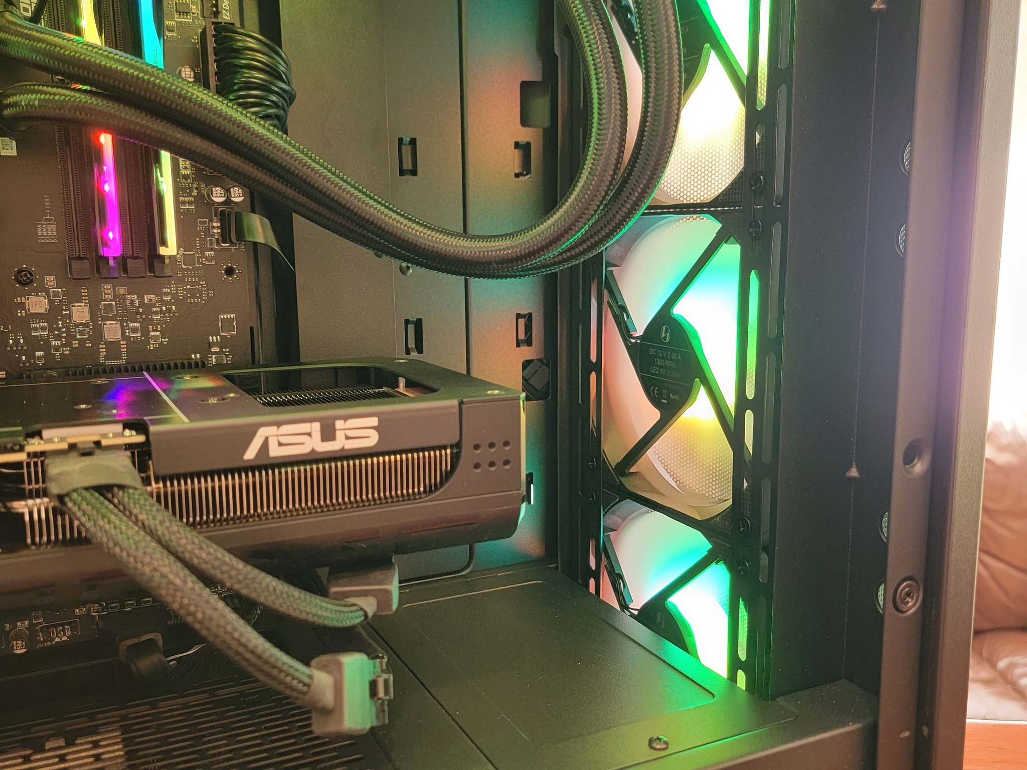 ASUS PRIME RTX 5070 12GB + Ryzen 7700x PC Build #24