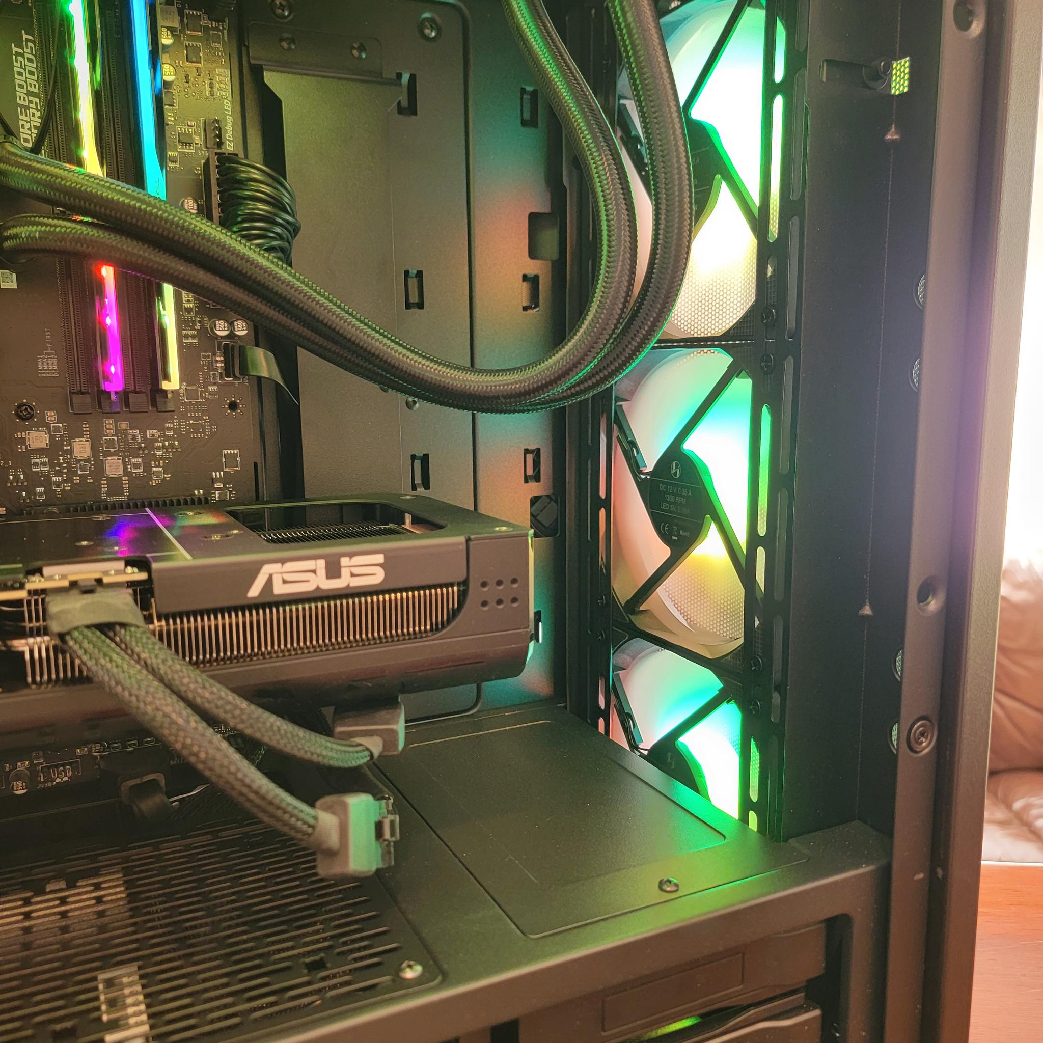 ASUS PRIME RTX 5070 12GB + Ryzen 7700x PC Build #24