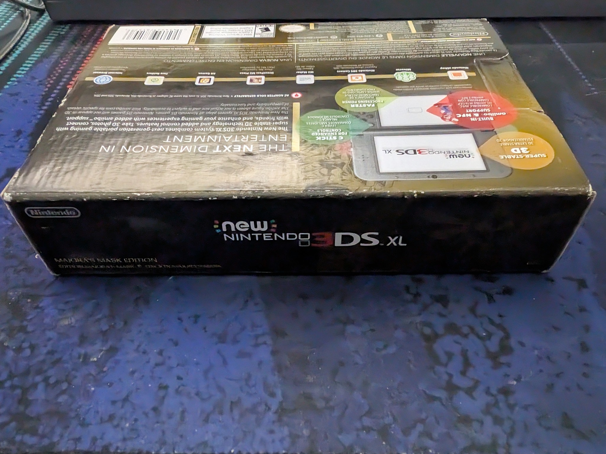 New Nintendo 3DS XL Legend of Zelda Majora's Mask Limited Edition - New in Box