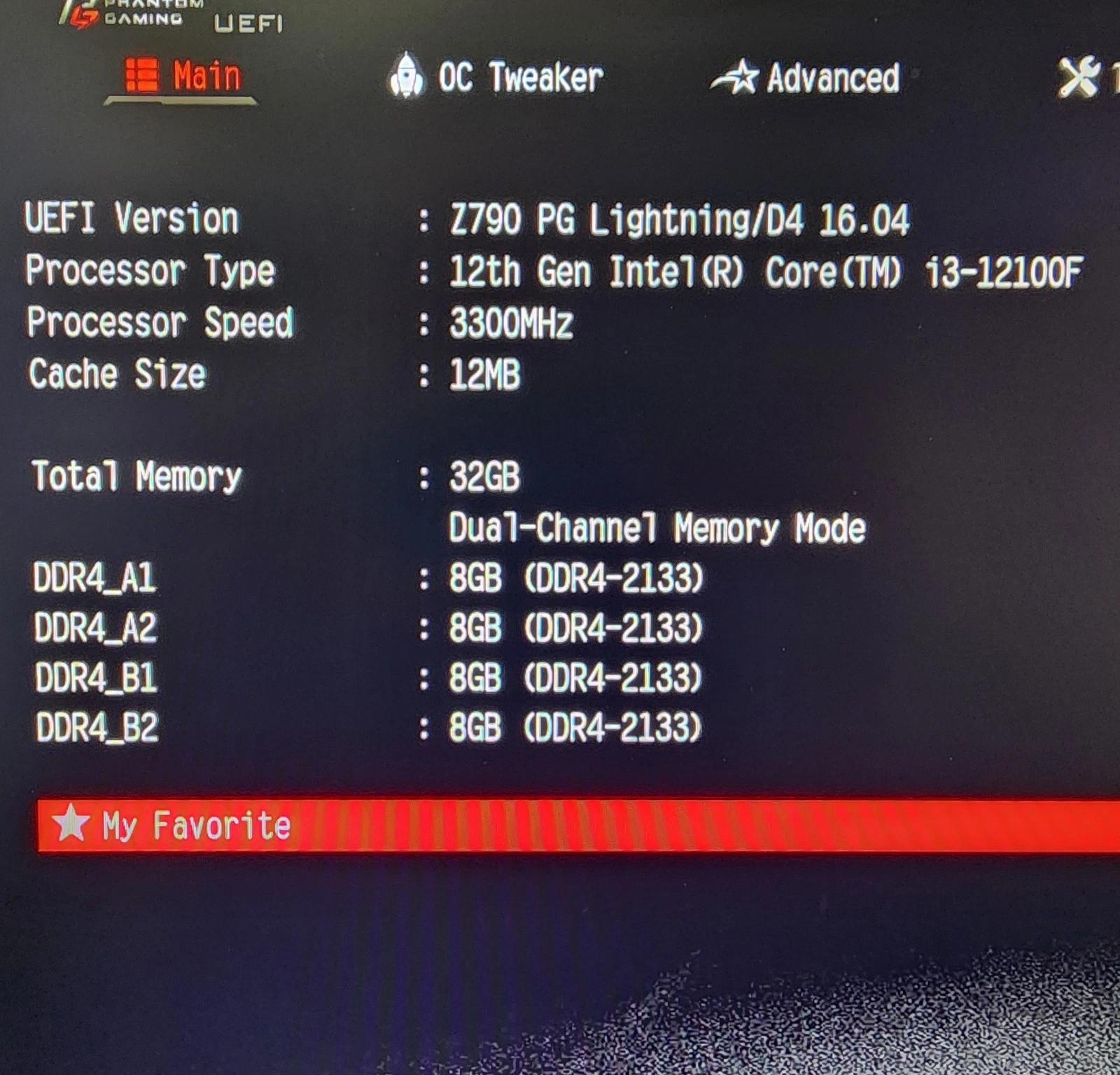 UPDATED BIOS ASRock Z790 PG Lightning/D4 LGA1700 DDR4 ATX Motherboard