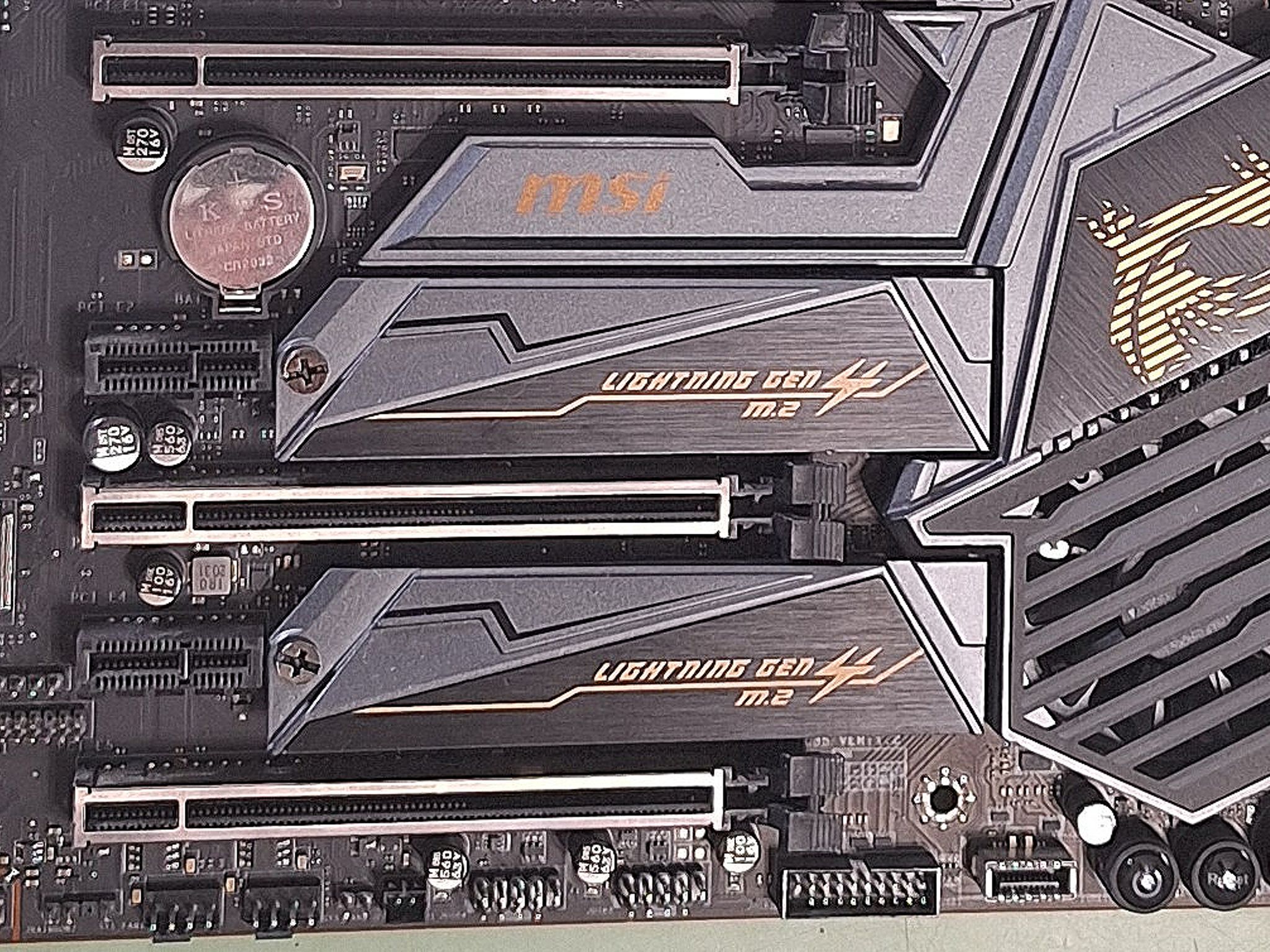 MSI MEG X570 ACE Motherboard with 16 gigs of DDR4 Ram