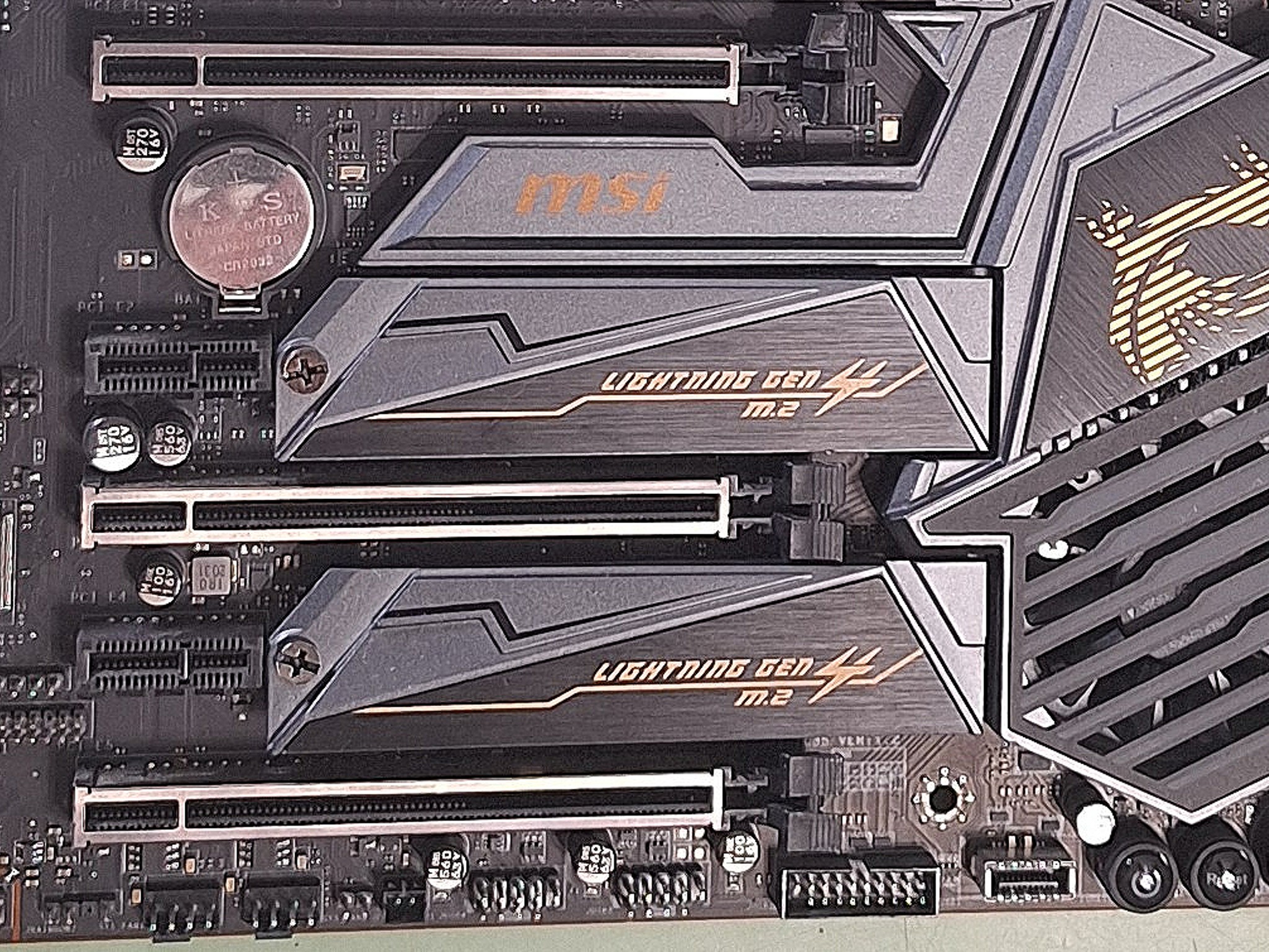 MSI MEG X570 ACE Motherboard with 16 gigs of DDR4 Ram
