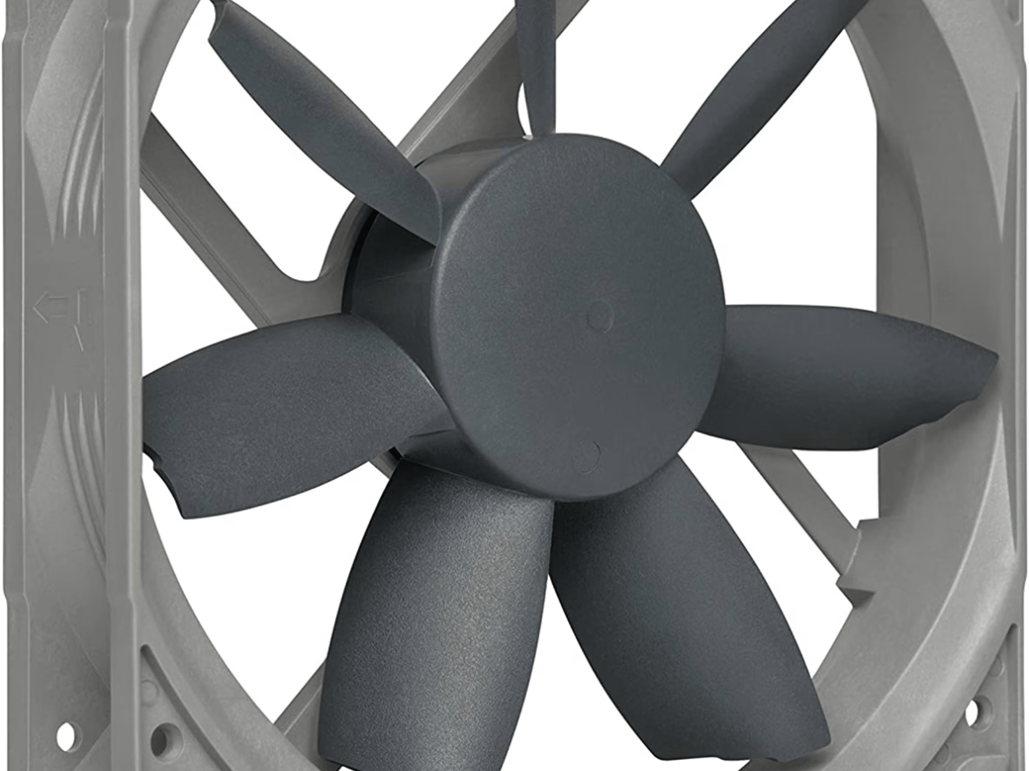 4 Quiet Noctua NF-S12B redux-1200 PWM High Performance Cooling Fans, 4-Pin (120mm, Grey) (Like New)