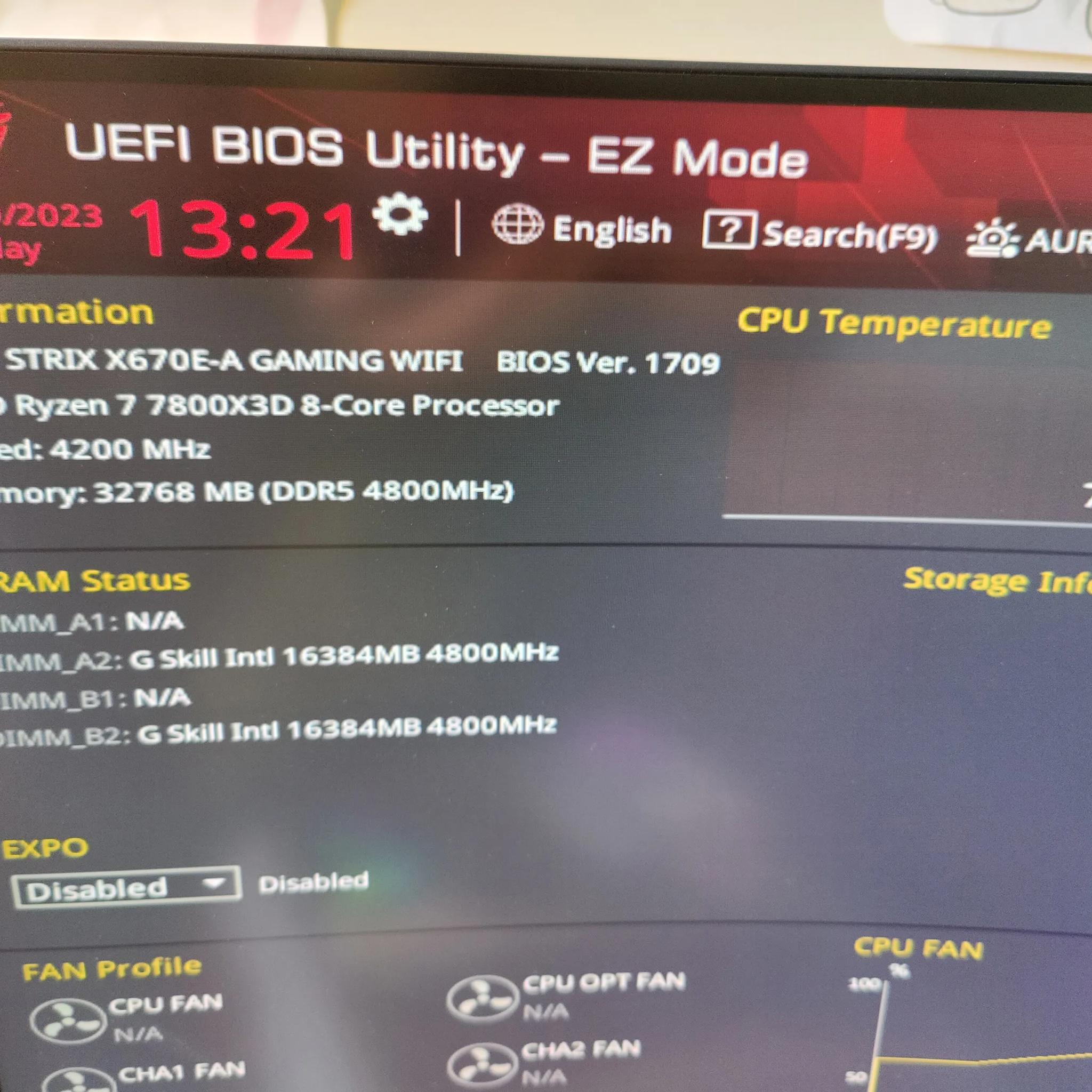 Asus strix X670e -A